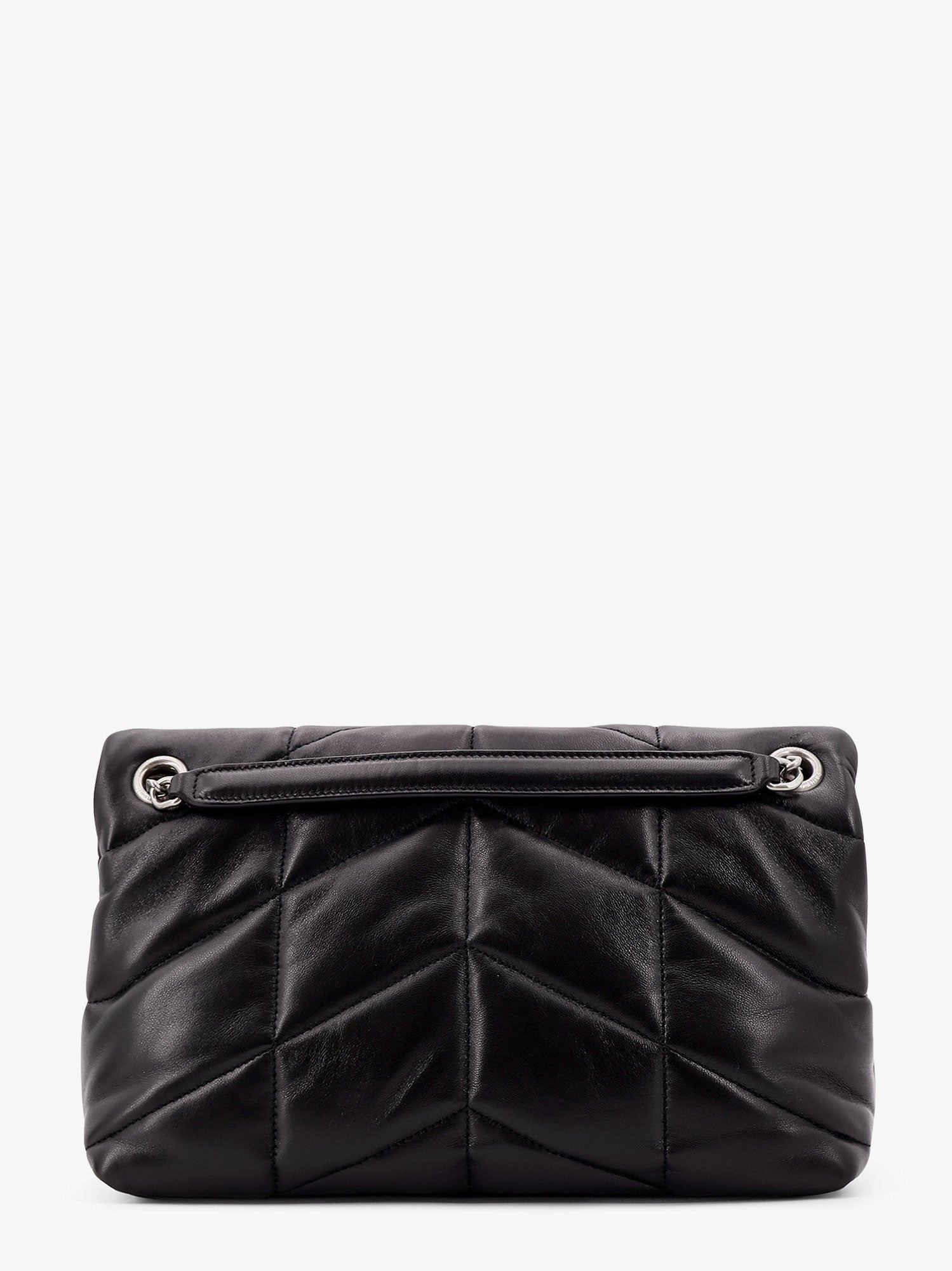 Saint Laurent Puffer Matelassé Leather Crossbody Bag