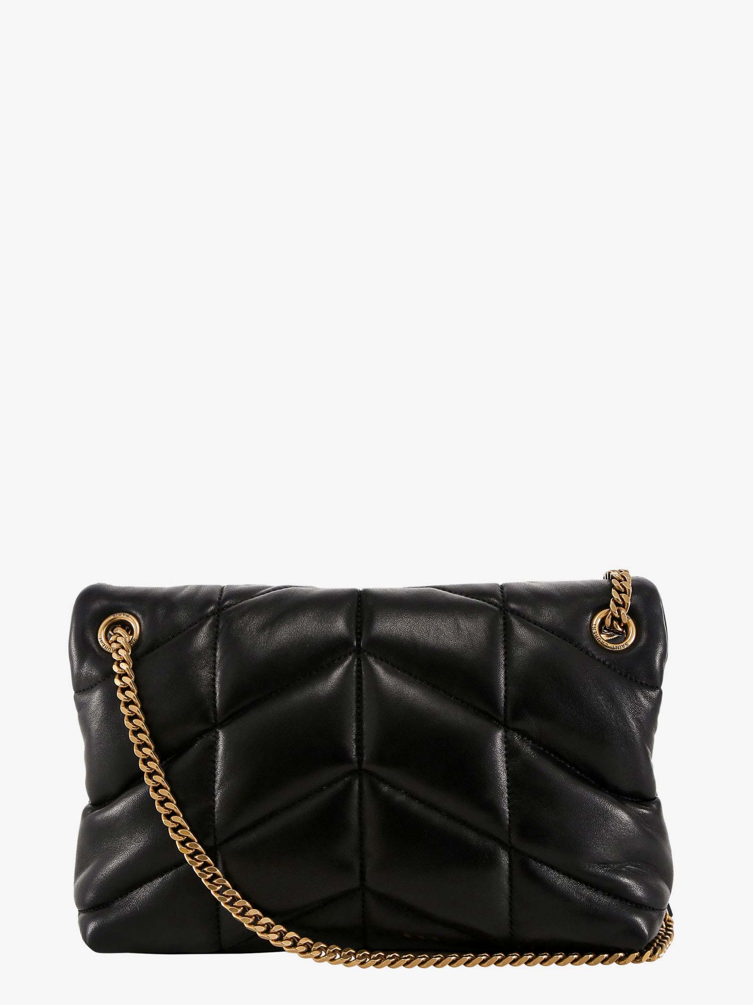 Saint Laurent Loulou Puffer Matelassé Leather Crossbody Bag
