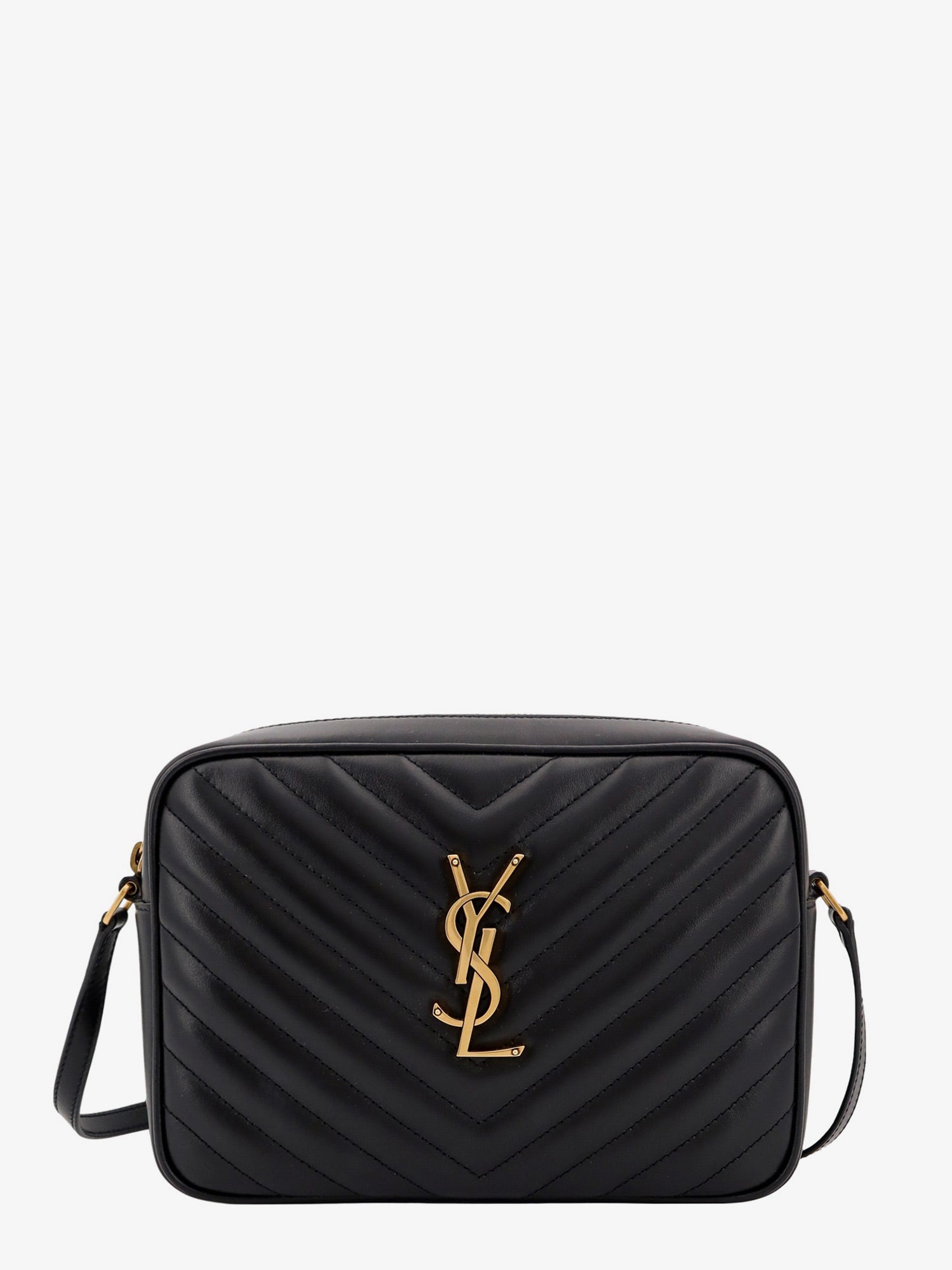 Saint Laurent Quilted Leather Camera Bag Shoulder Bag