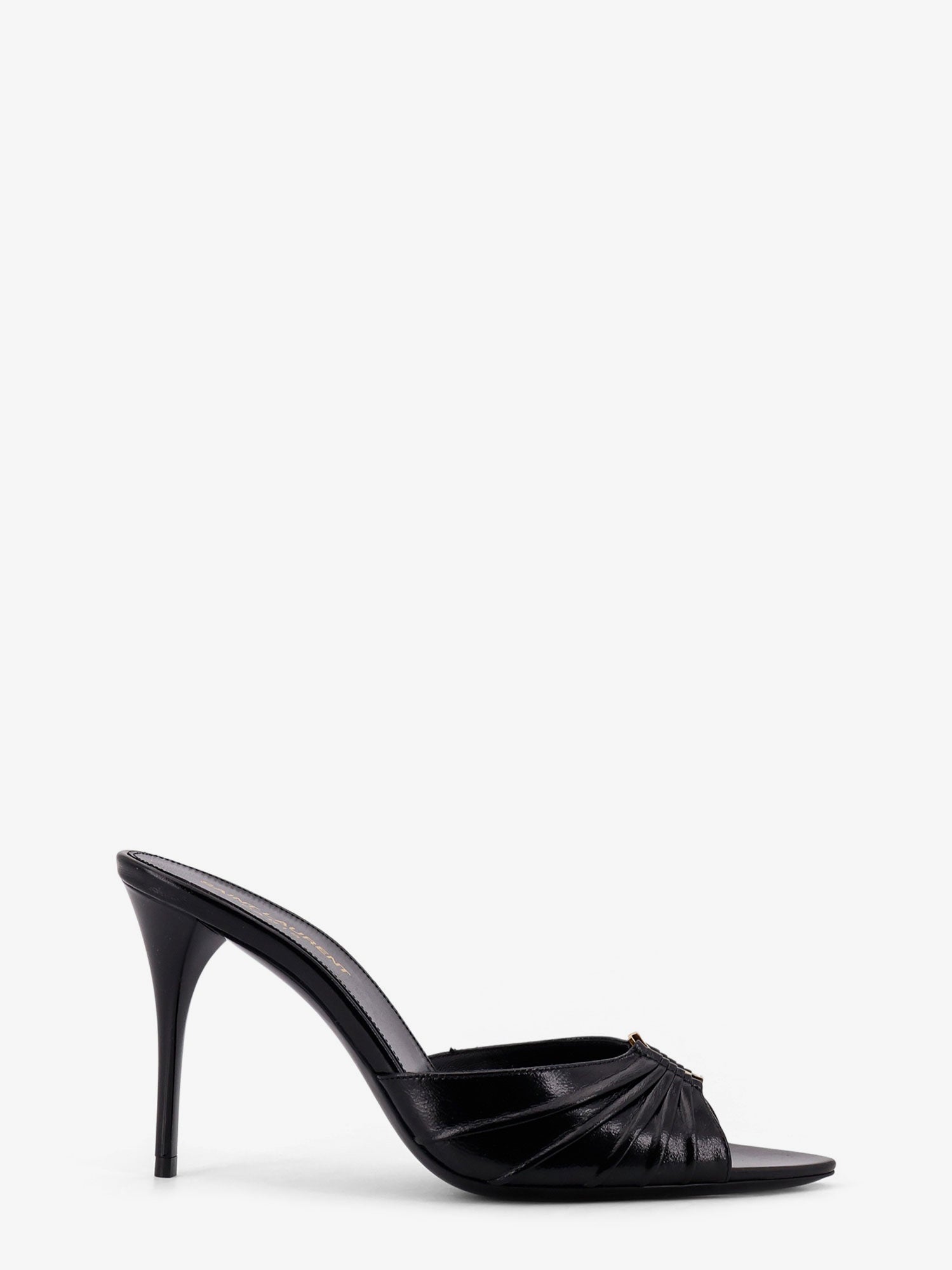 Saint Laurent Babylone 90 Leather Sandals