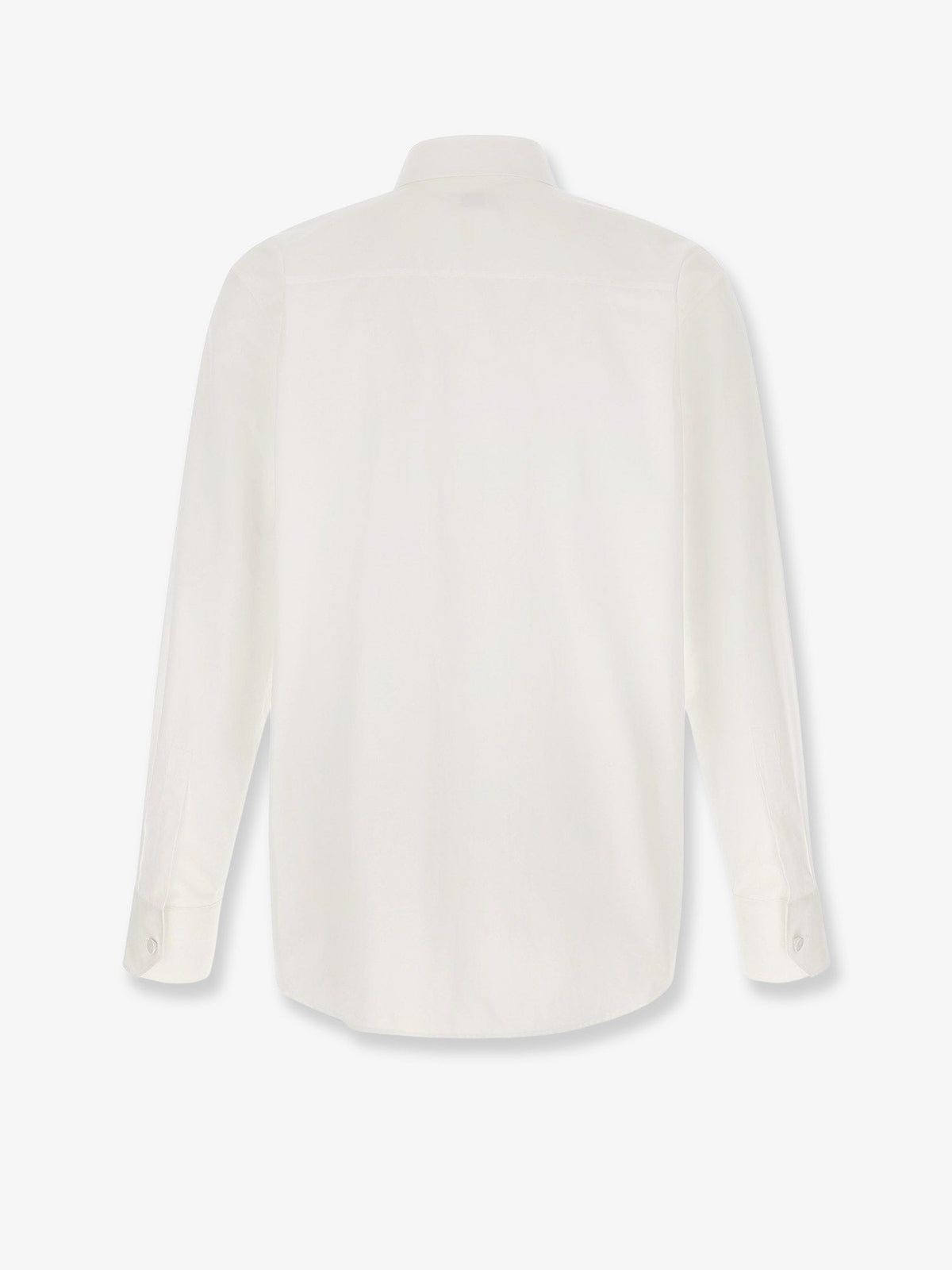 Saint Laurent Cotton Shirt With Plastron
