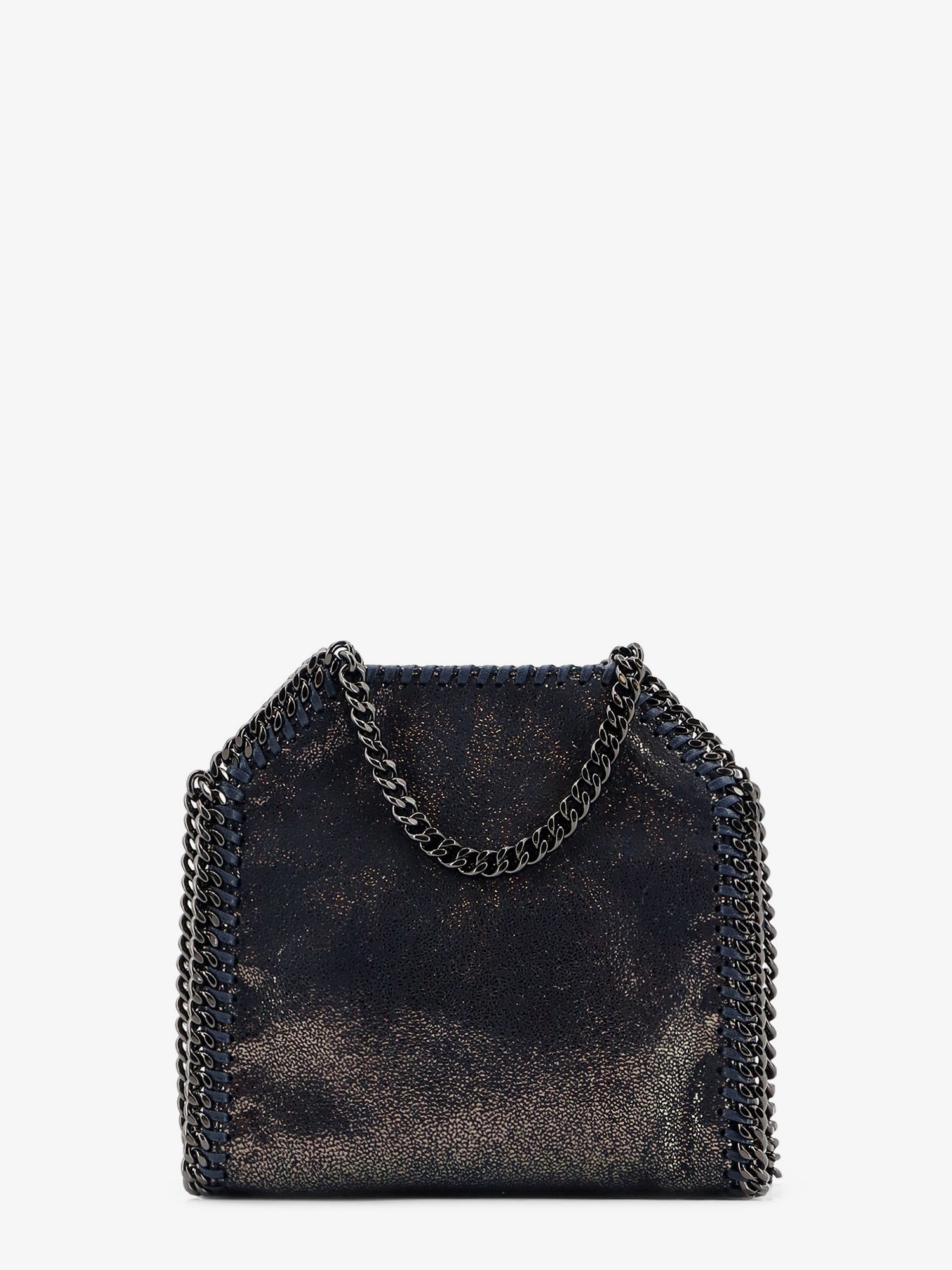 Stella Mccartney Falabella Tiny Shiny Shaggy Deer Crossbody Bag