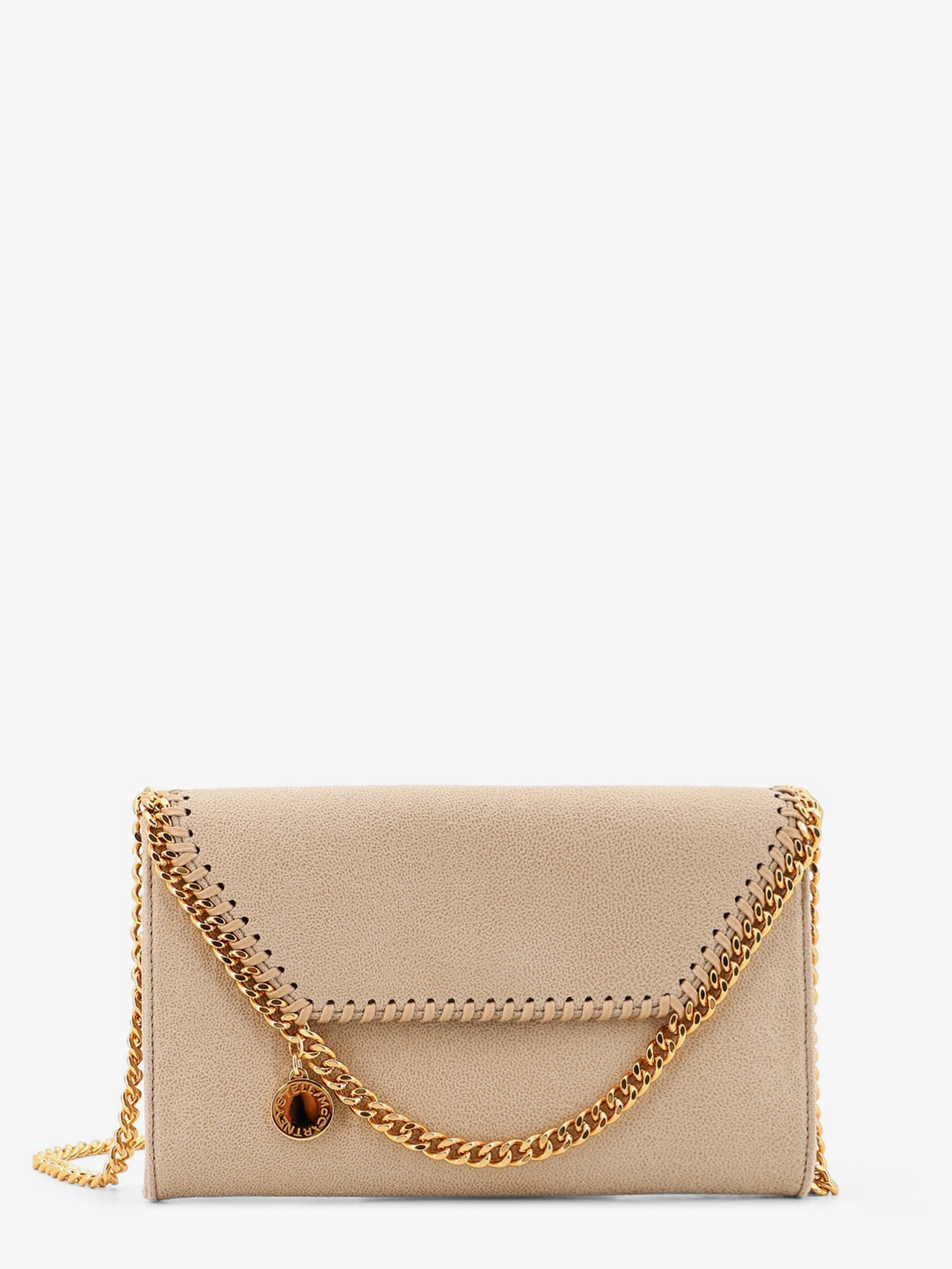 Stella Mccartney Falabella Wallet Shaggy Deer Crossbody Bag