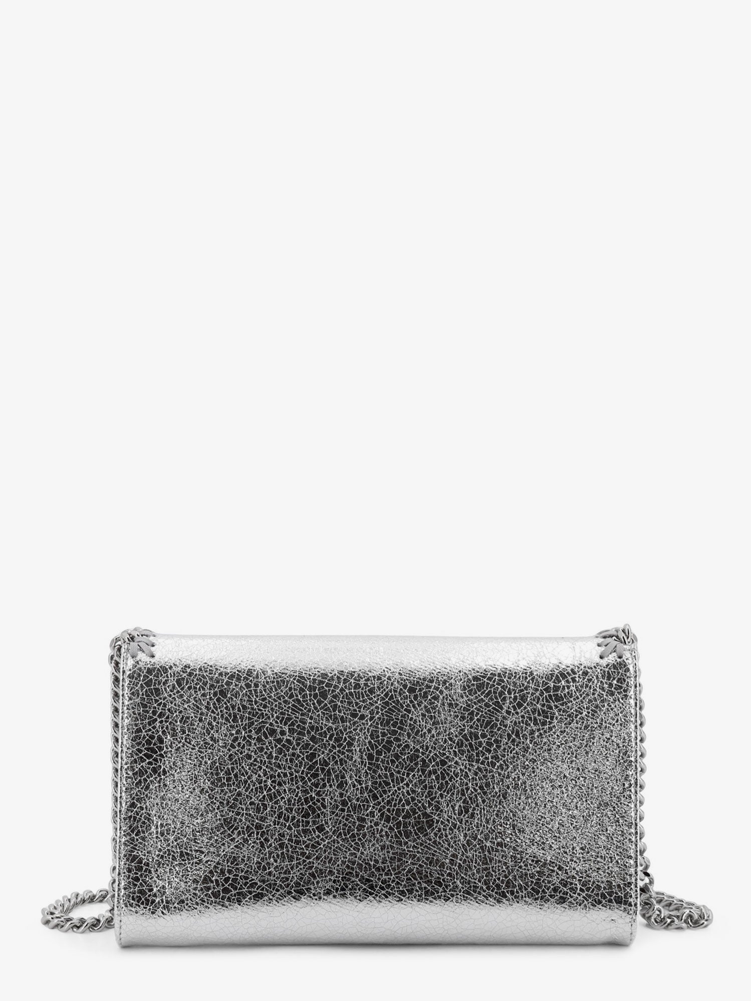 Stella Mccartney Falabella Metallic Fabric Crossbody Bag