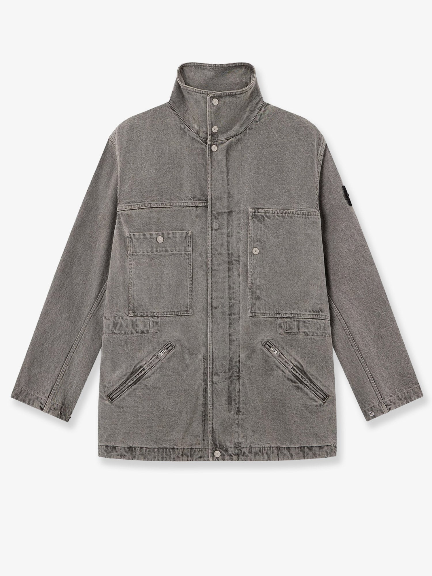 Stone Island Recycled Cotton Blend Jacket