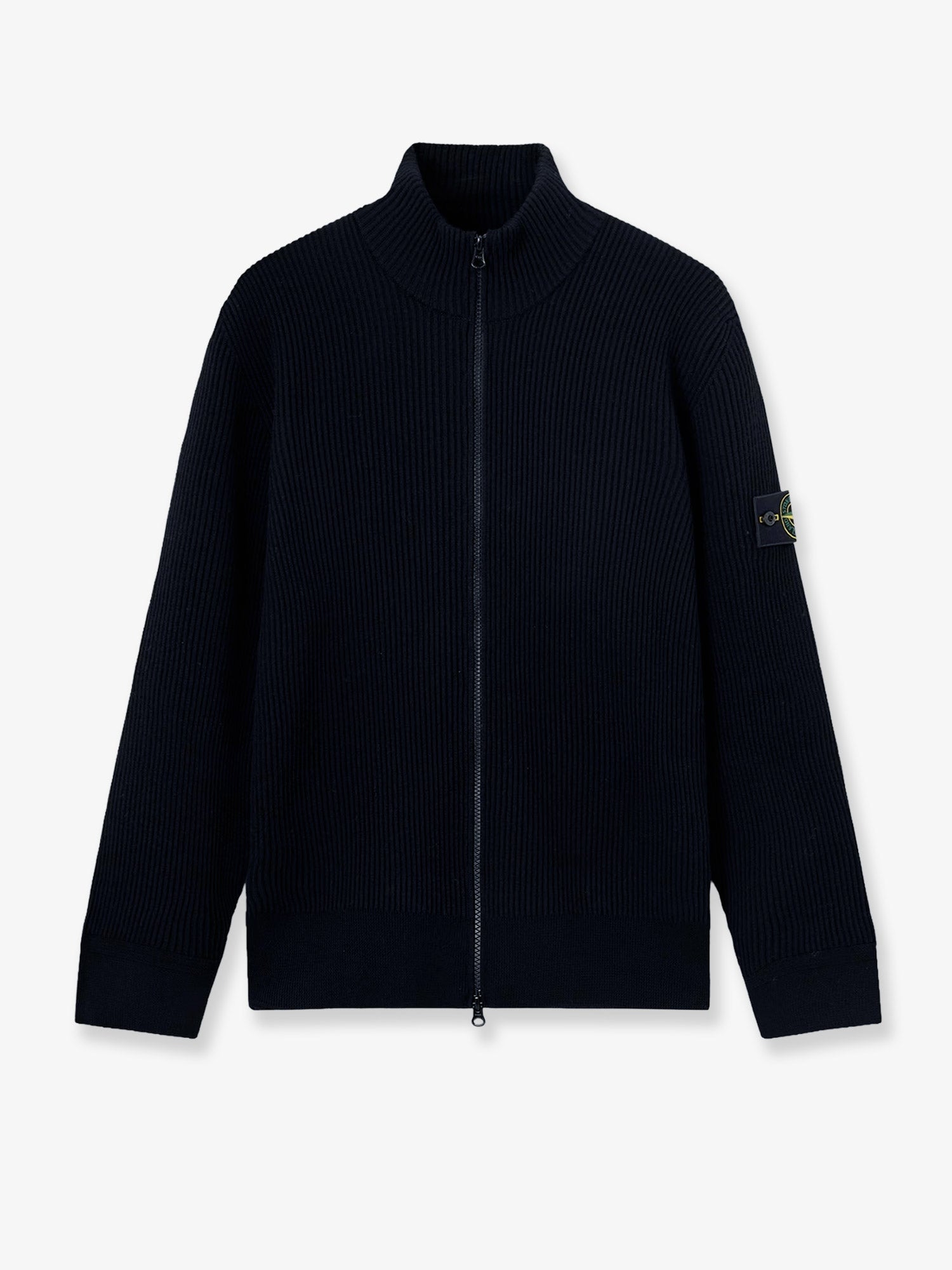 Stone Island Virgin Wool Cardigan