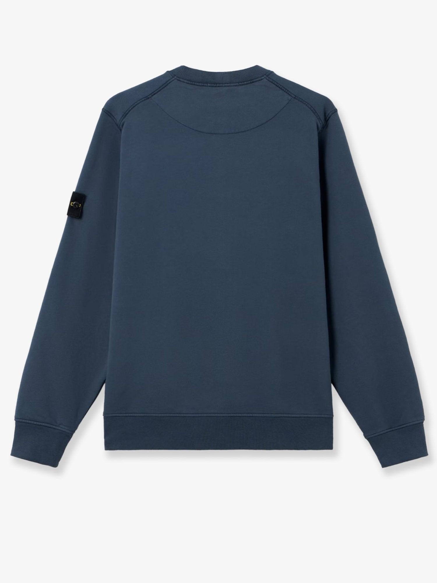 Stone Island Cotton Sweatshirt With Side Logo Patch