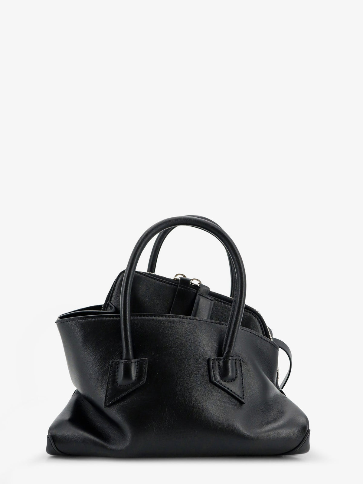 The Attico La Passeggiata Mini Leather Handbag
