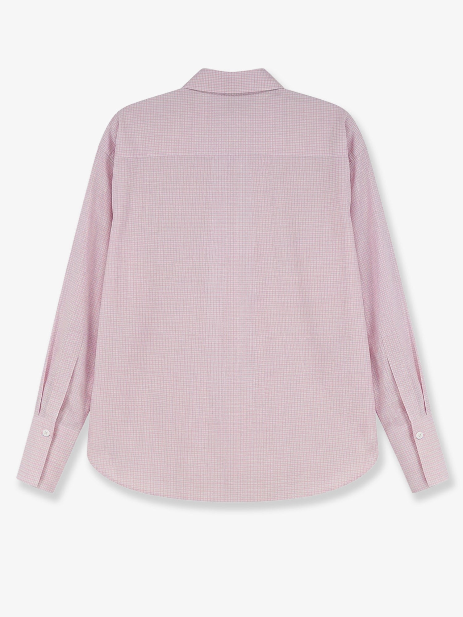 The Attico Cotton Shirt With Front Embroidered Logo