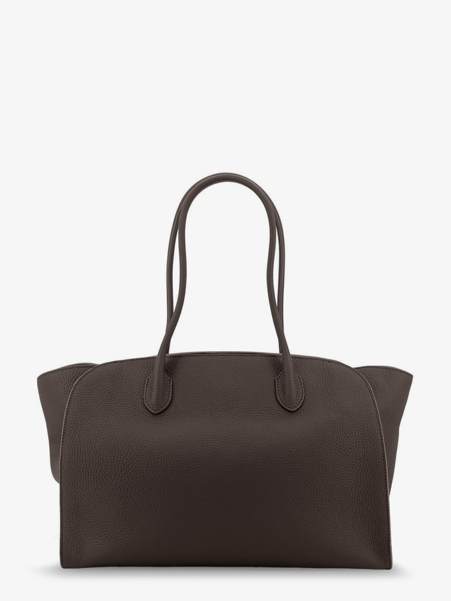 The Row Marlo 14 Hammered Leather Shoulder Bag