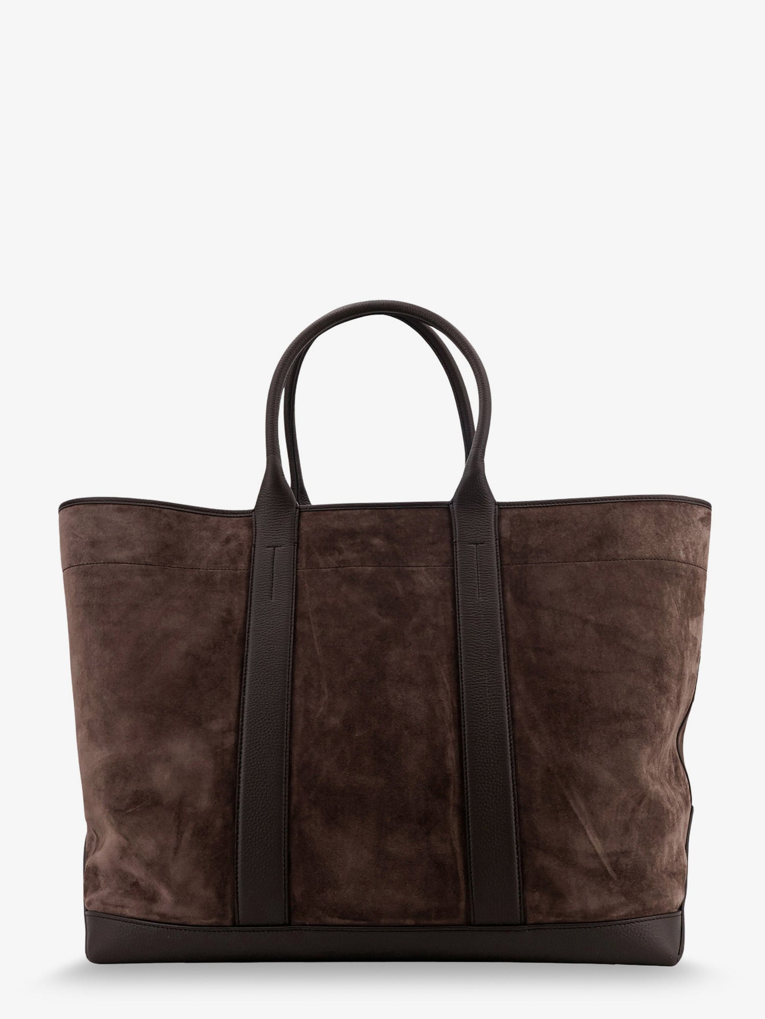 Tom Ford Suede Shopping Bag With Logo Engraved On The Bottom