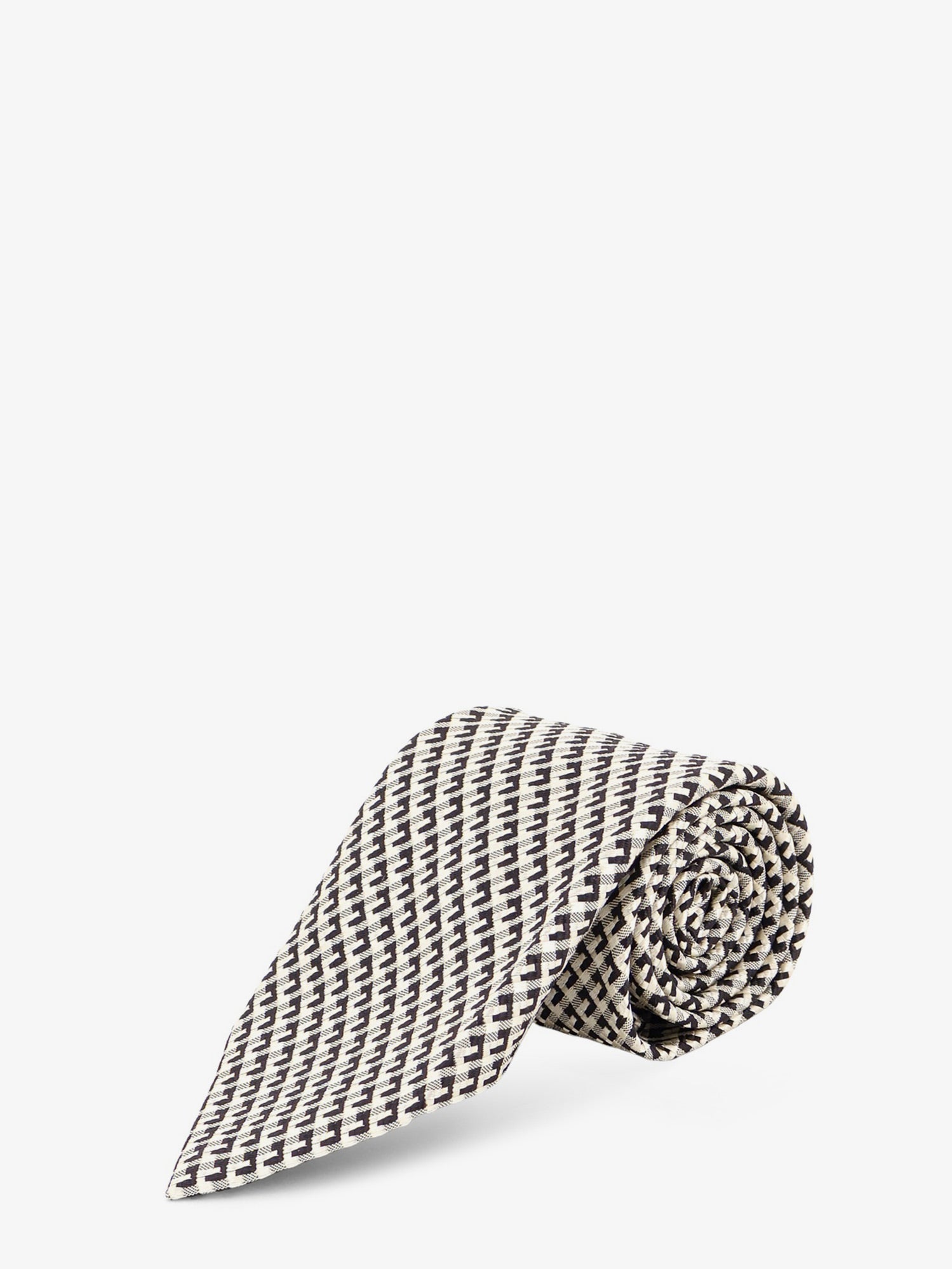 Tom Ford Silk Tie With Geometric Pattern