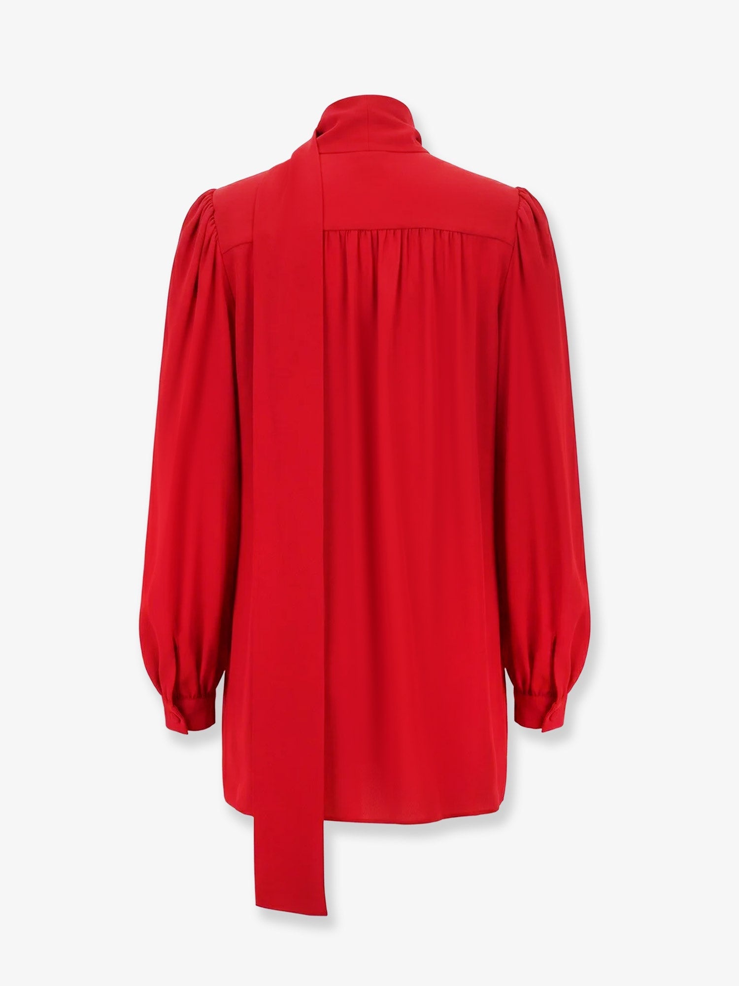 Valentino Silk Shirt With Bow