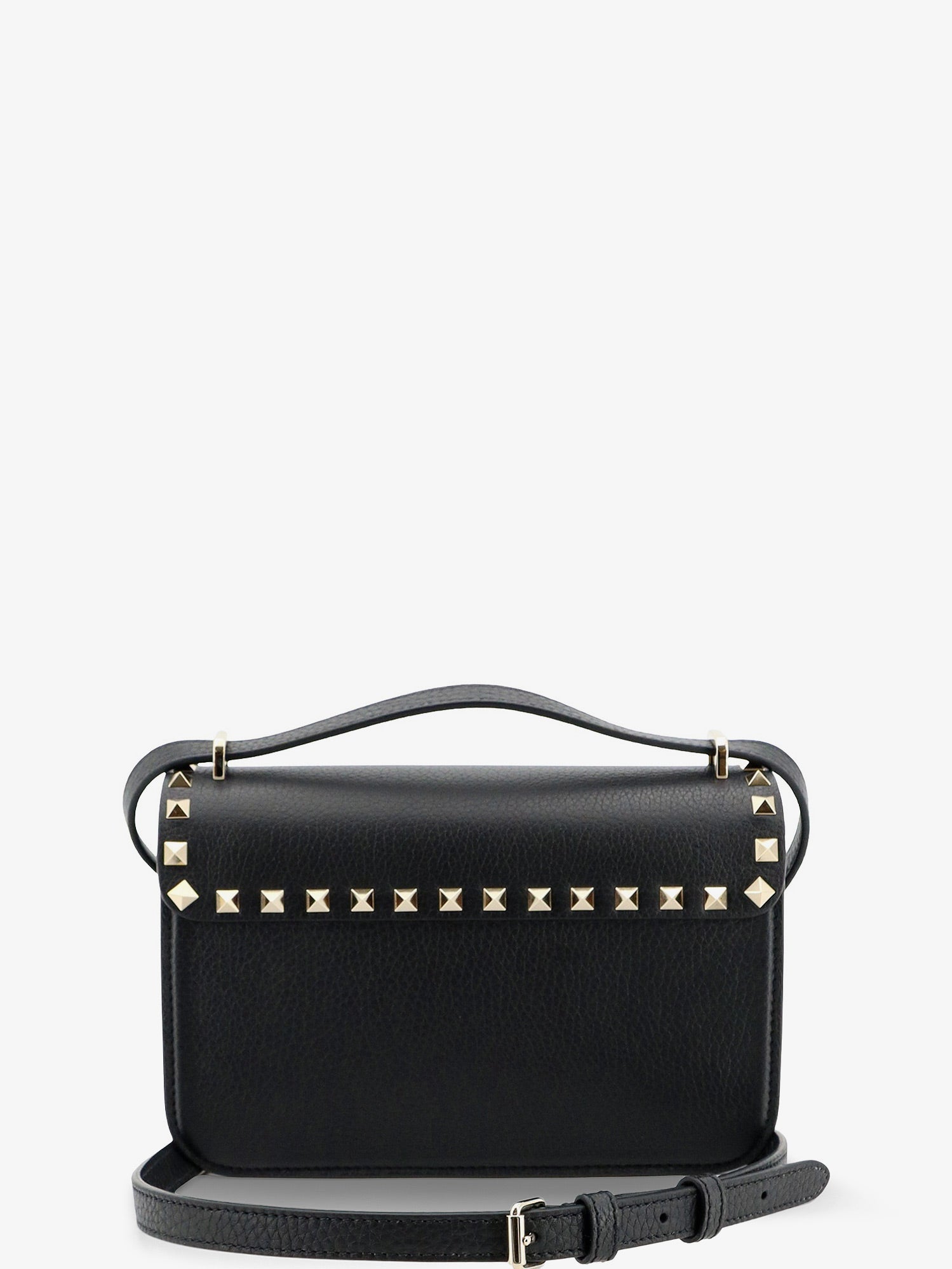 Valentino Rockstud Leather Crossbody Bag With Stud Detail