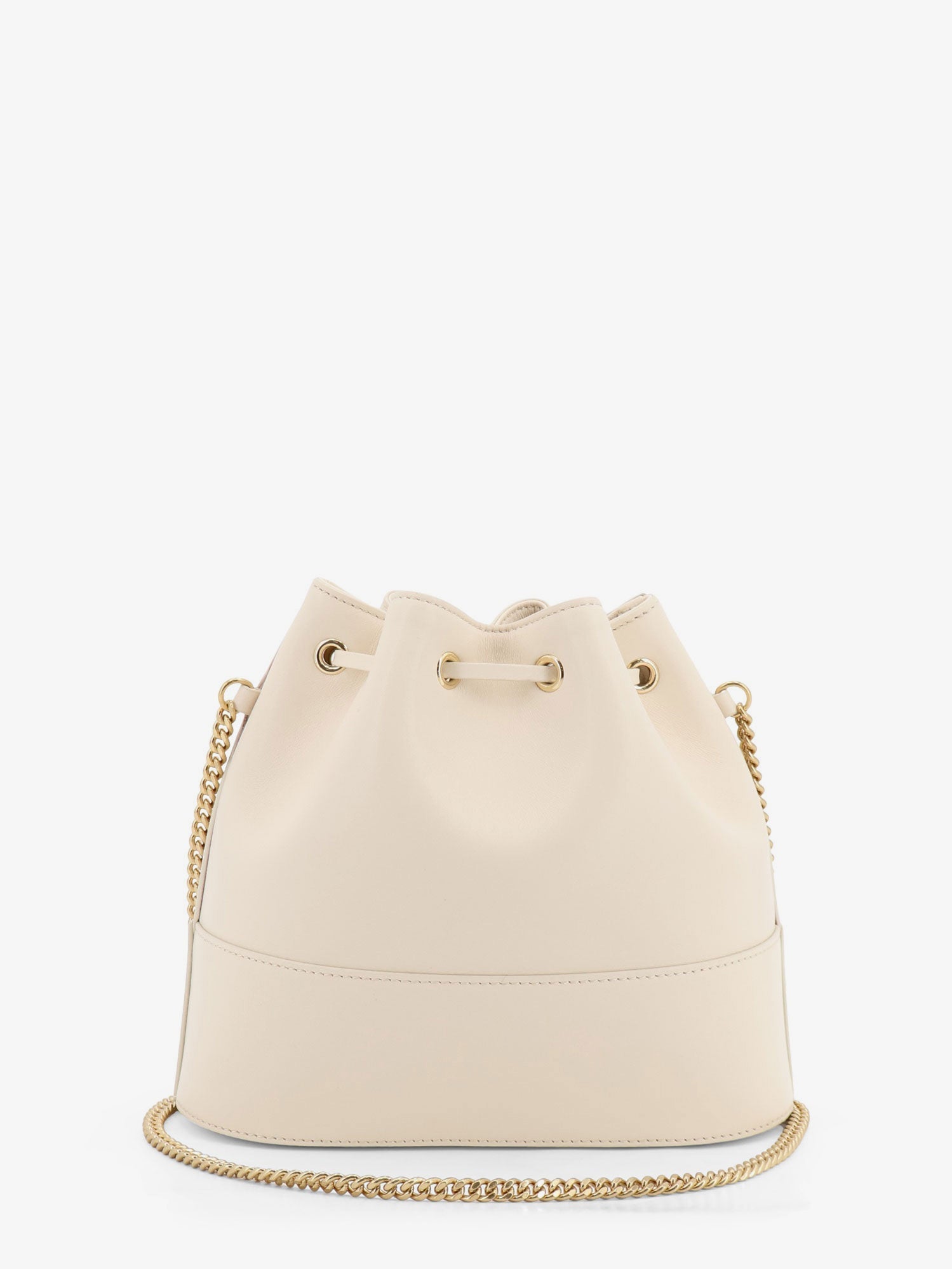 Valentino Vlogo Signature Leather Bucket Bag