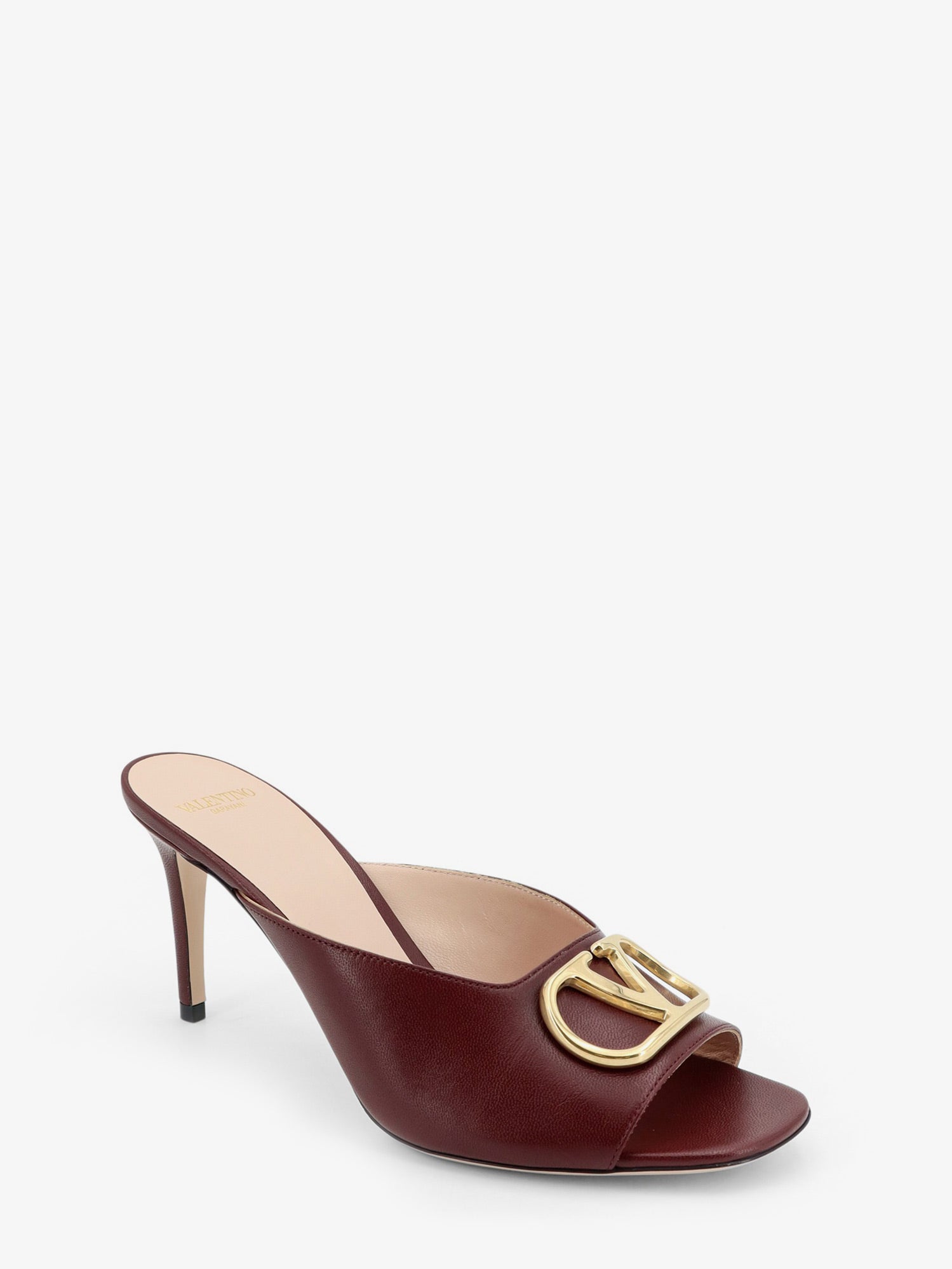 Valentino Vlogo Signature Leather Sandals