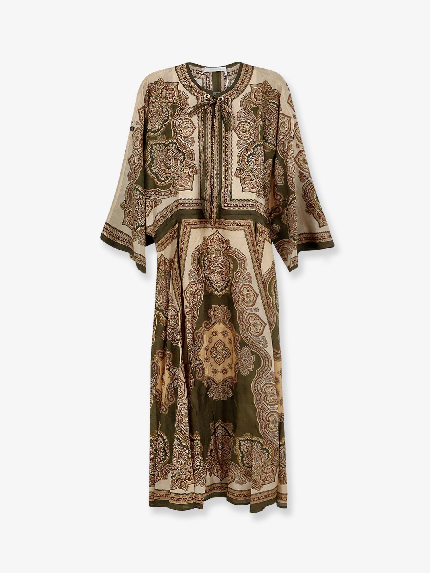 Zimmermann Mahon Silk Tunic Dress