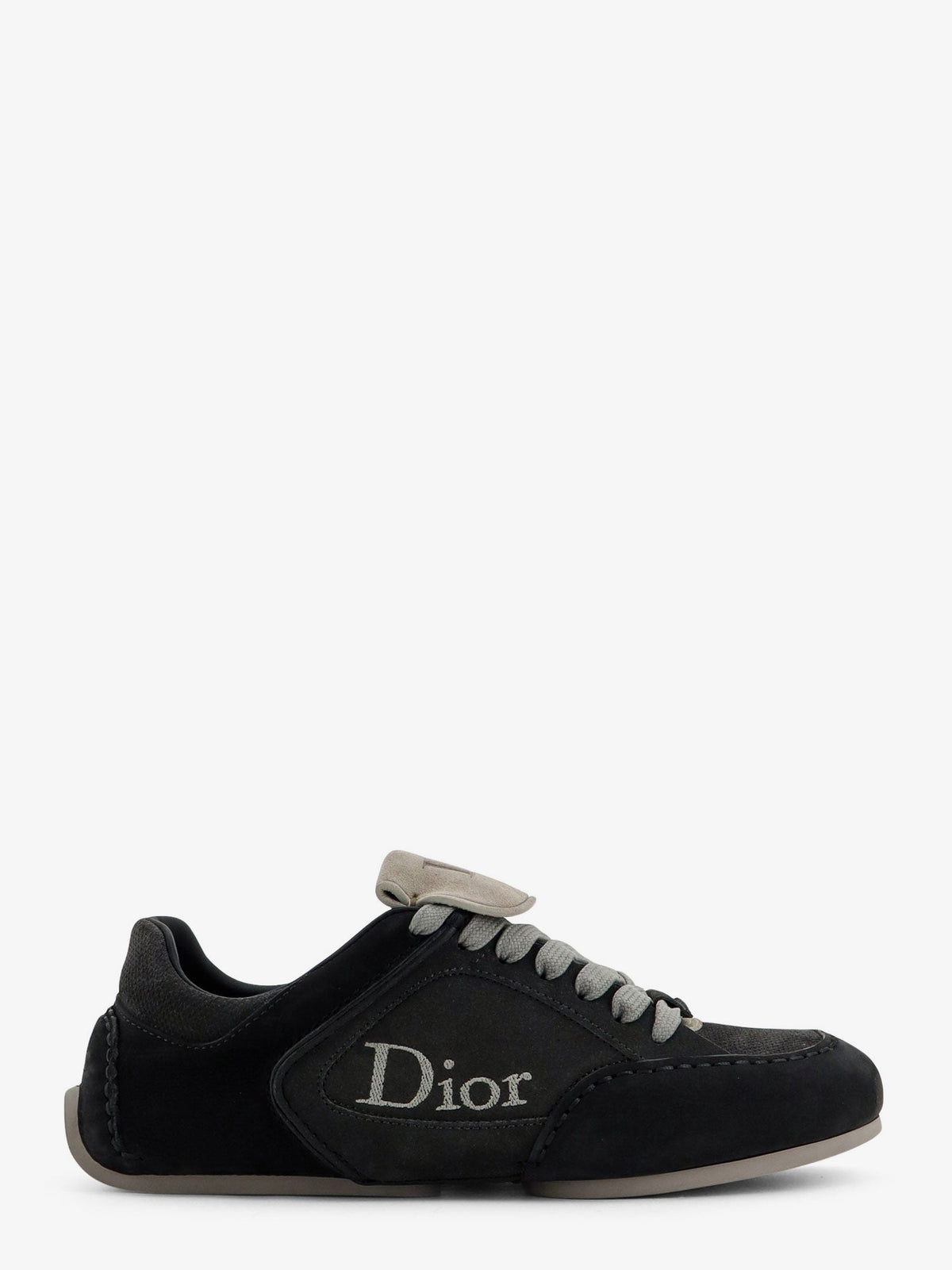 Dior Derby Dior Roadie Nabuk And Suede Sneakers