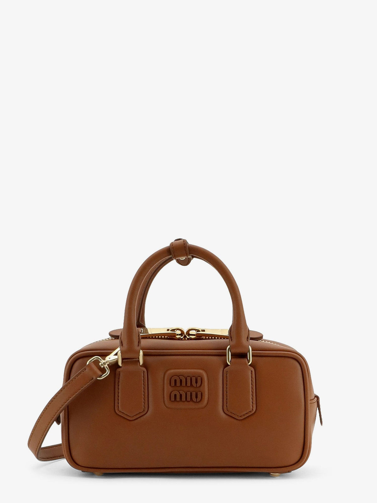 Miu Miu Arcadie Leather Crossbody Bag