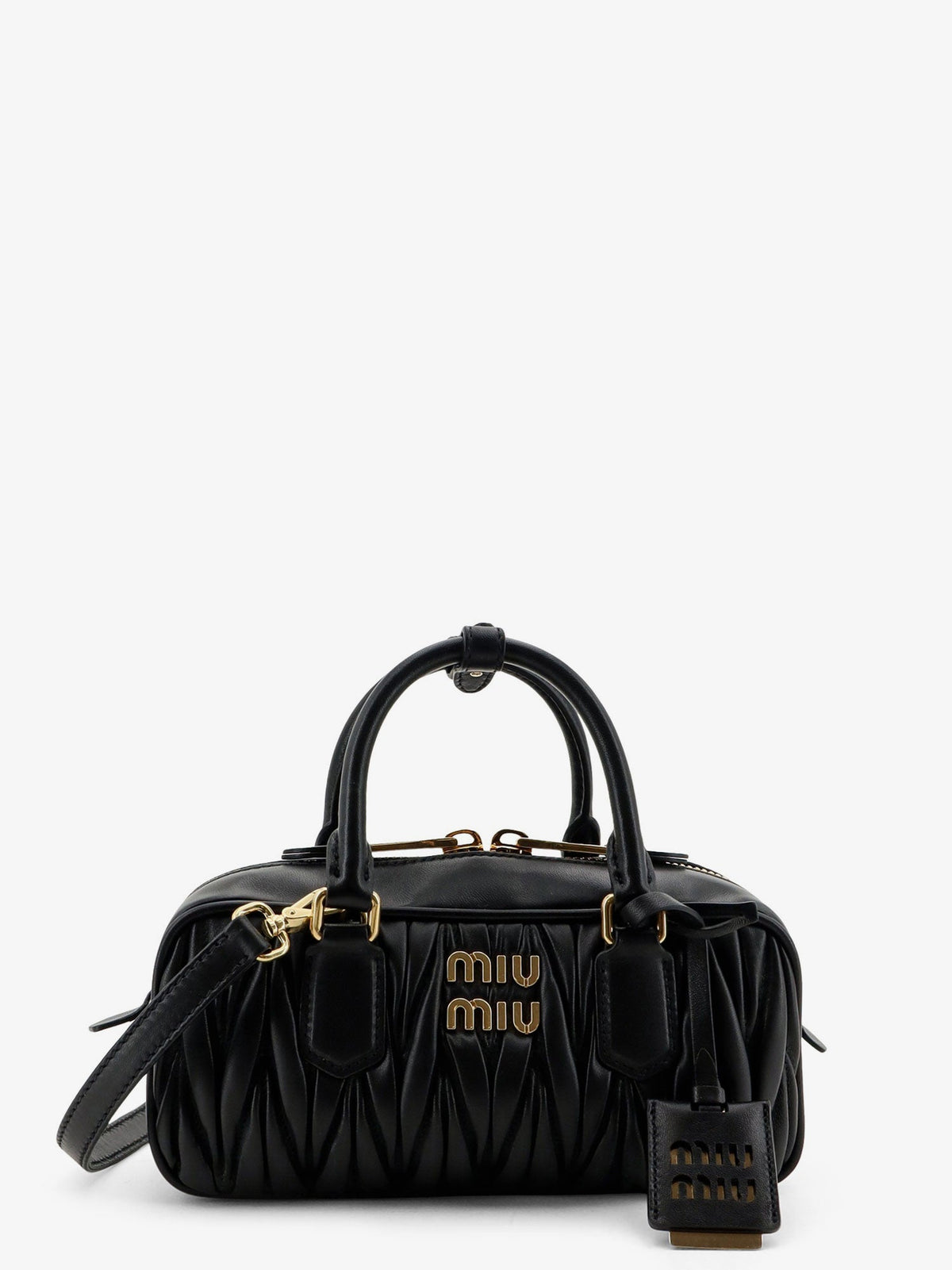 Miu Miu Arcadie Matelassé Leather Crossbody Bag
