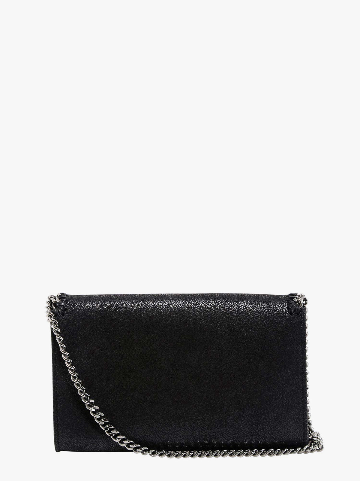 Stella Mccartney Falabella Wallet Crossbody Bag In Shaggy Deer