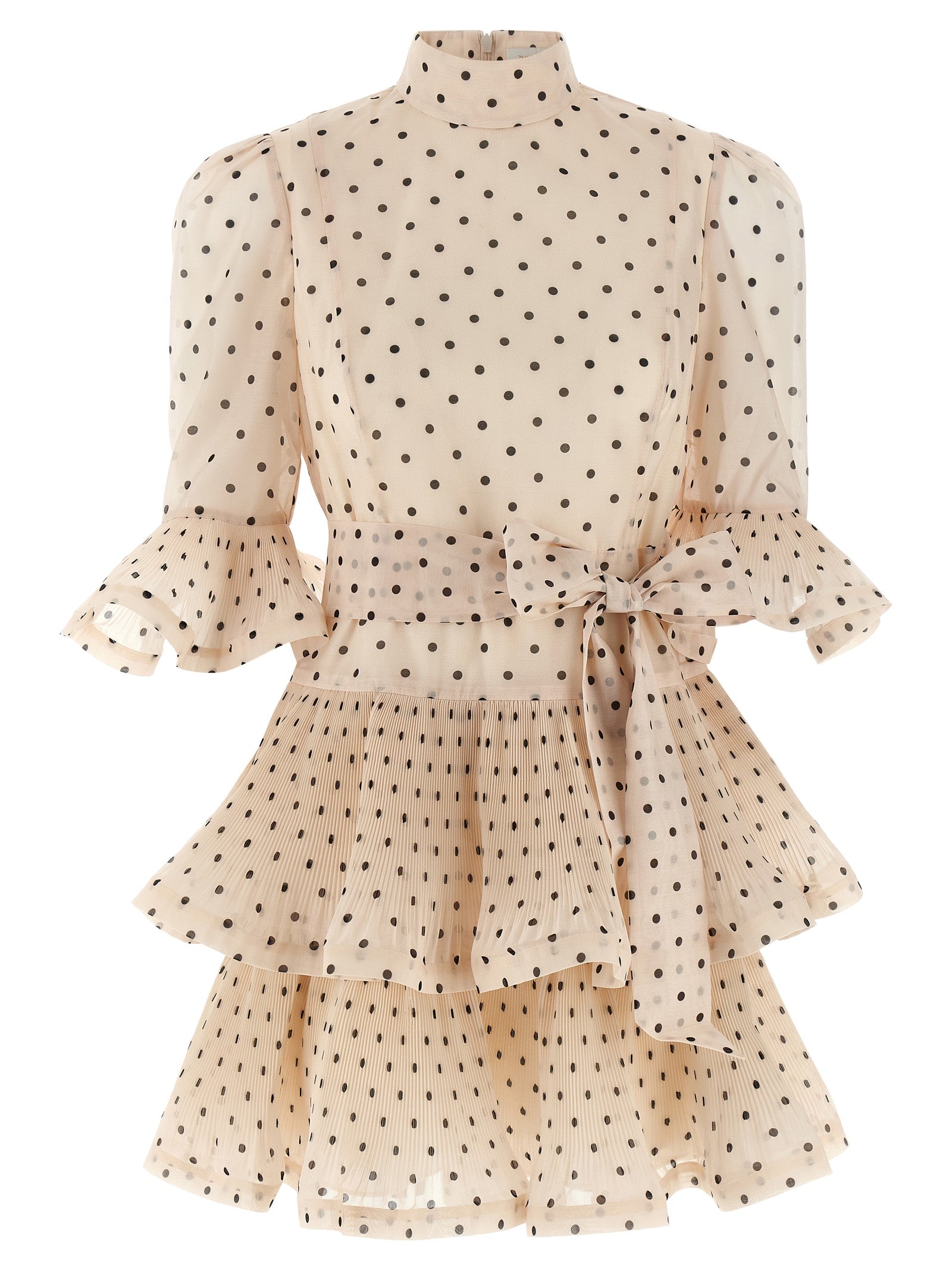 Zimmermann 'Pleated Sleeved' Dress