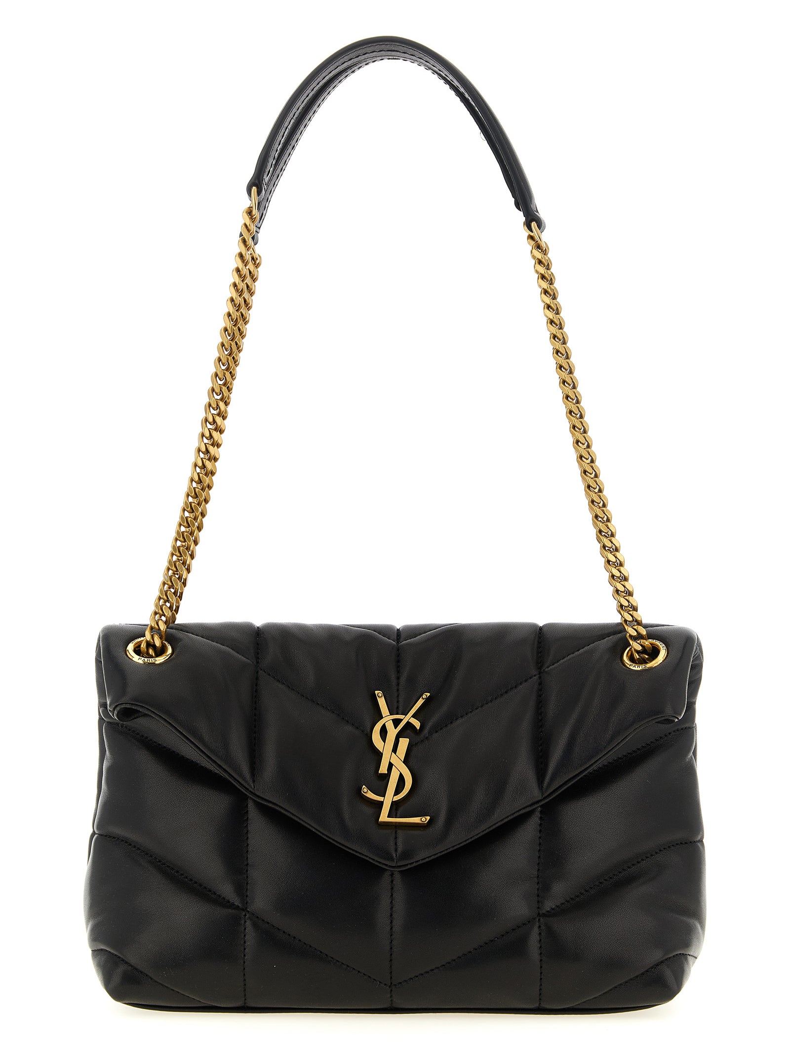 Saint Laurent 'Puffer' Small Shoulder Bag