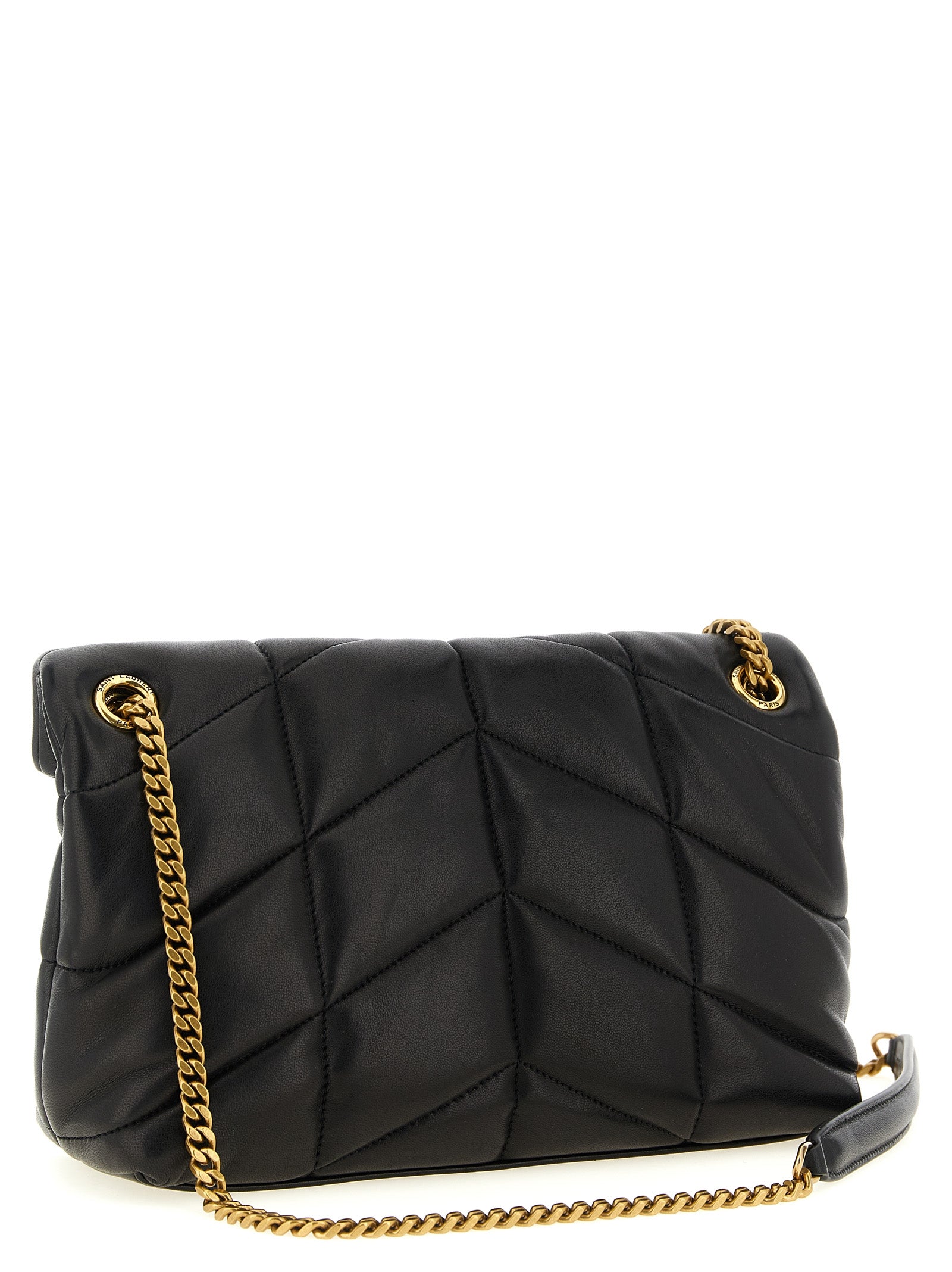 Saint Laurent 'Puffer' Small Shoulder Bag