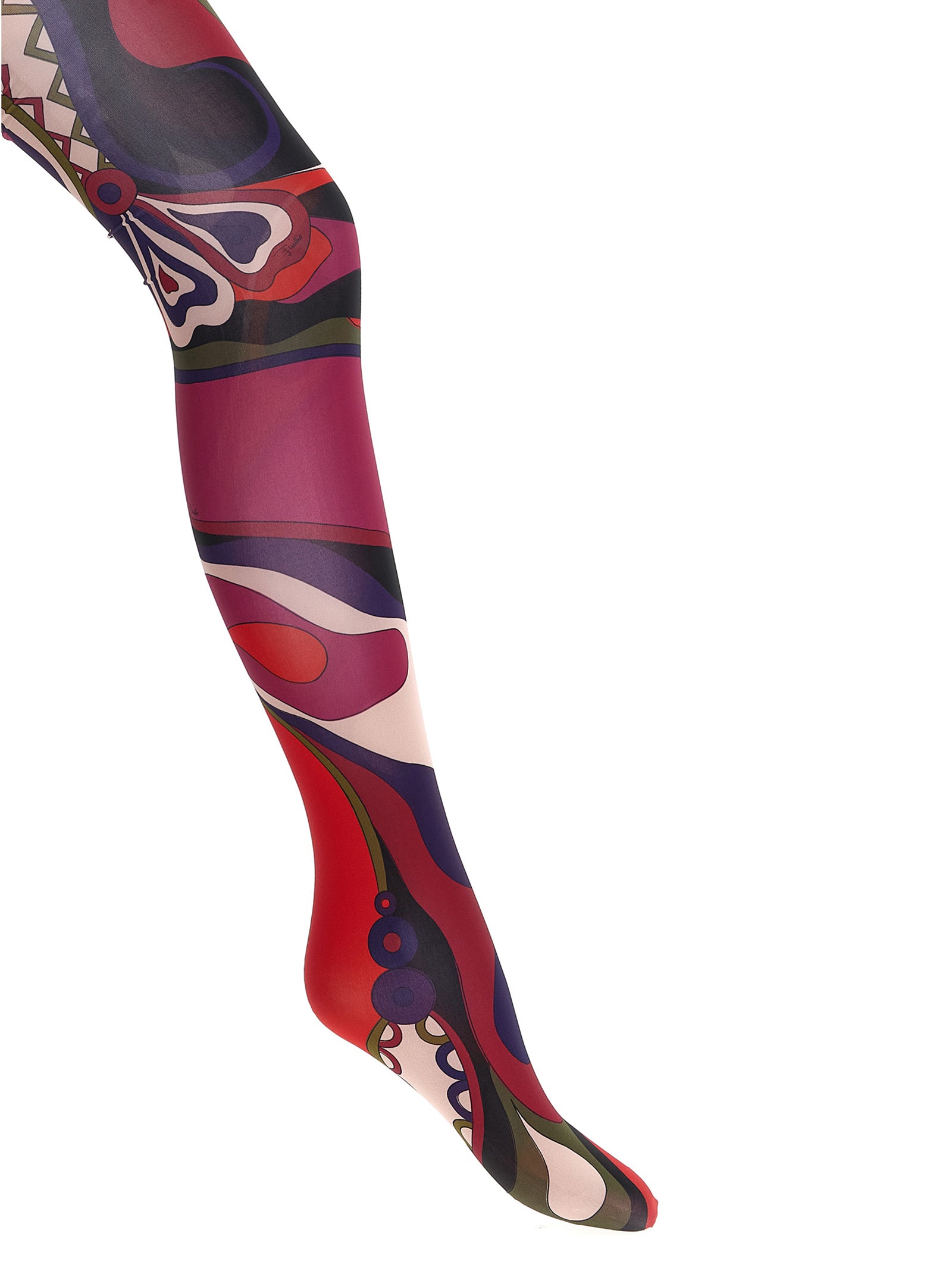Emilio Pucci Patterned Printed Tights