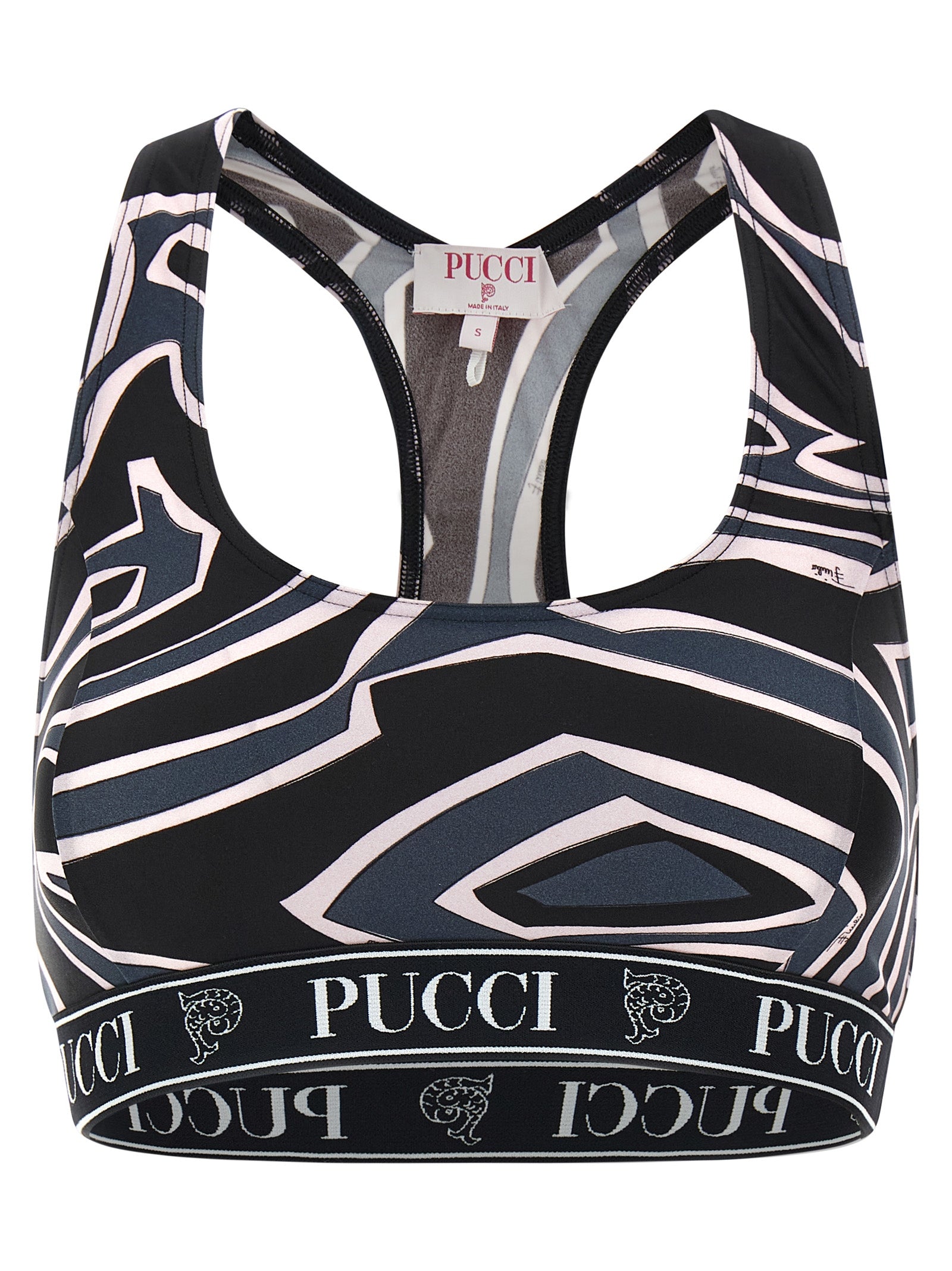 Emilio Pucci 'Labirinto' Sports Top