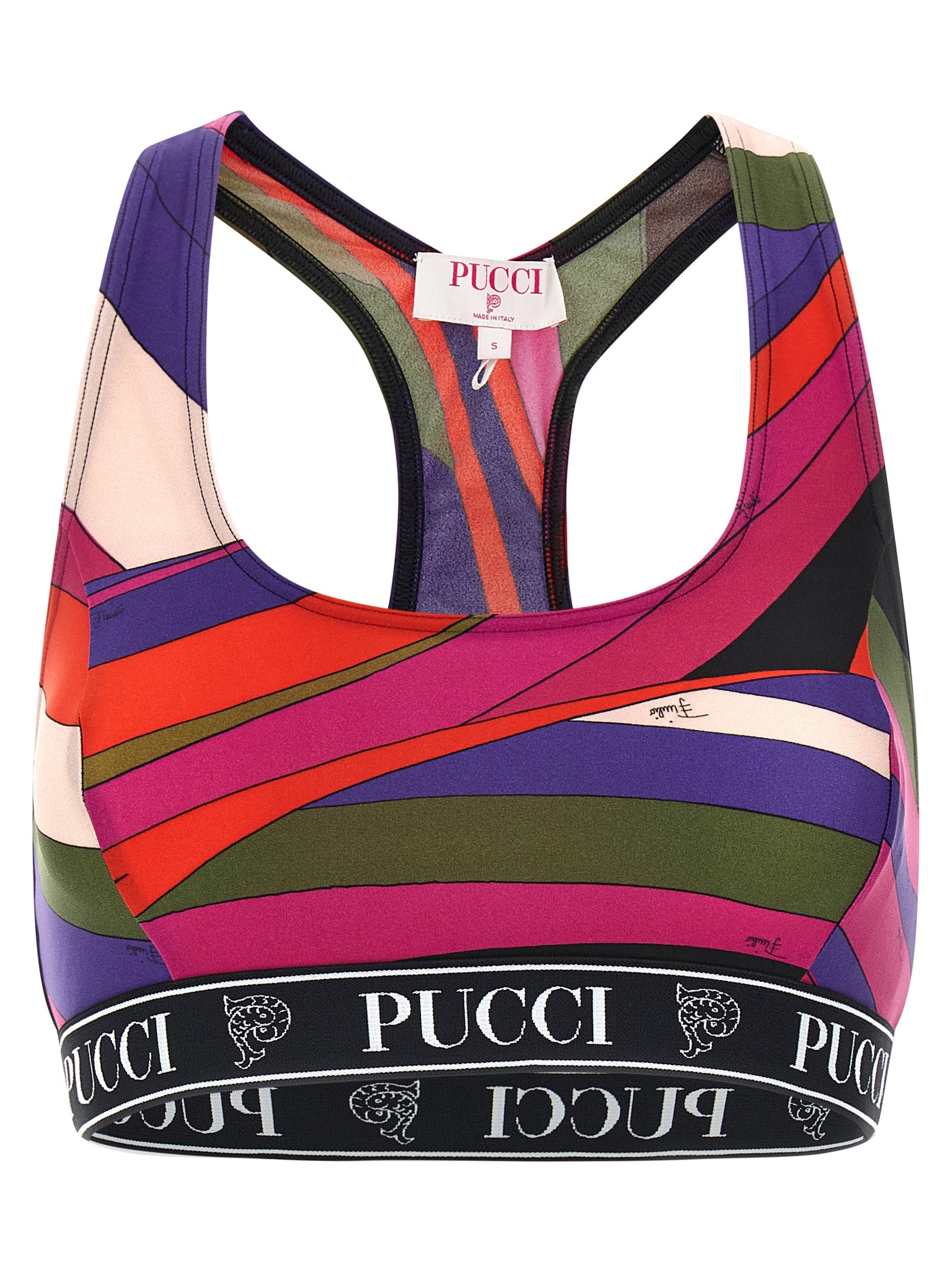 Emilio Pucci 'Iride' Sporty Top