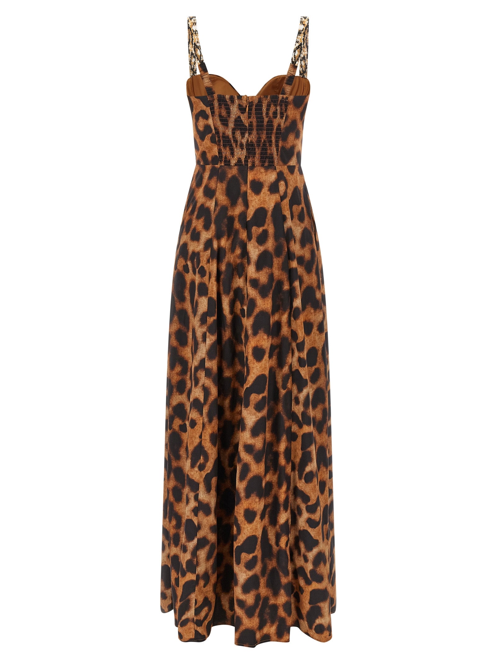 L'Agence Animal Print Dress
