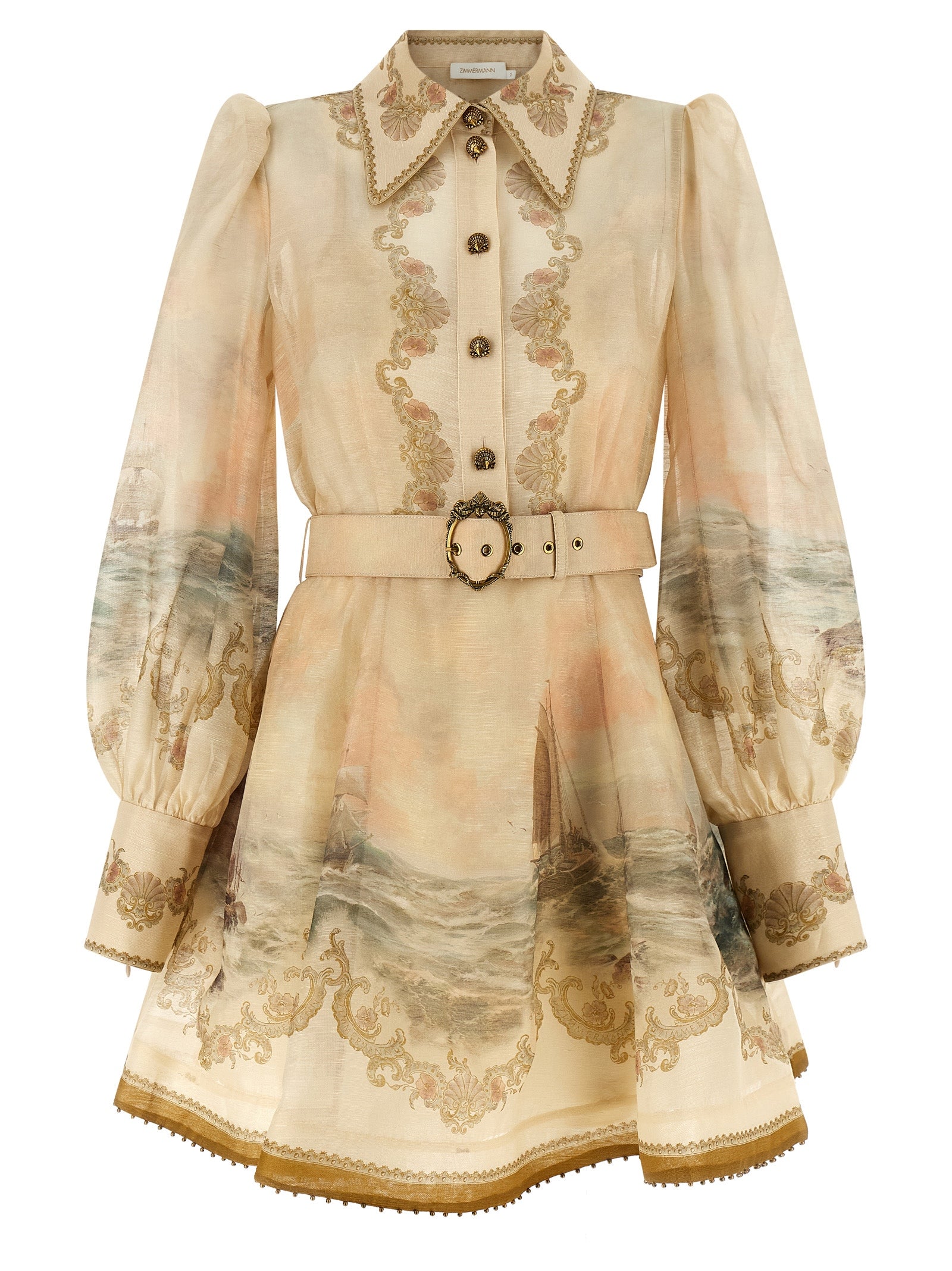 Zimmermann 'Rebellion Marine' Dress