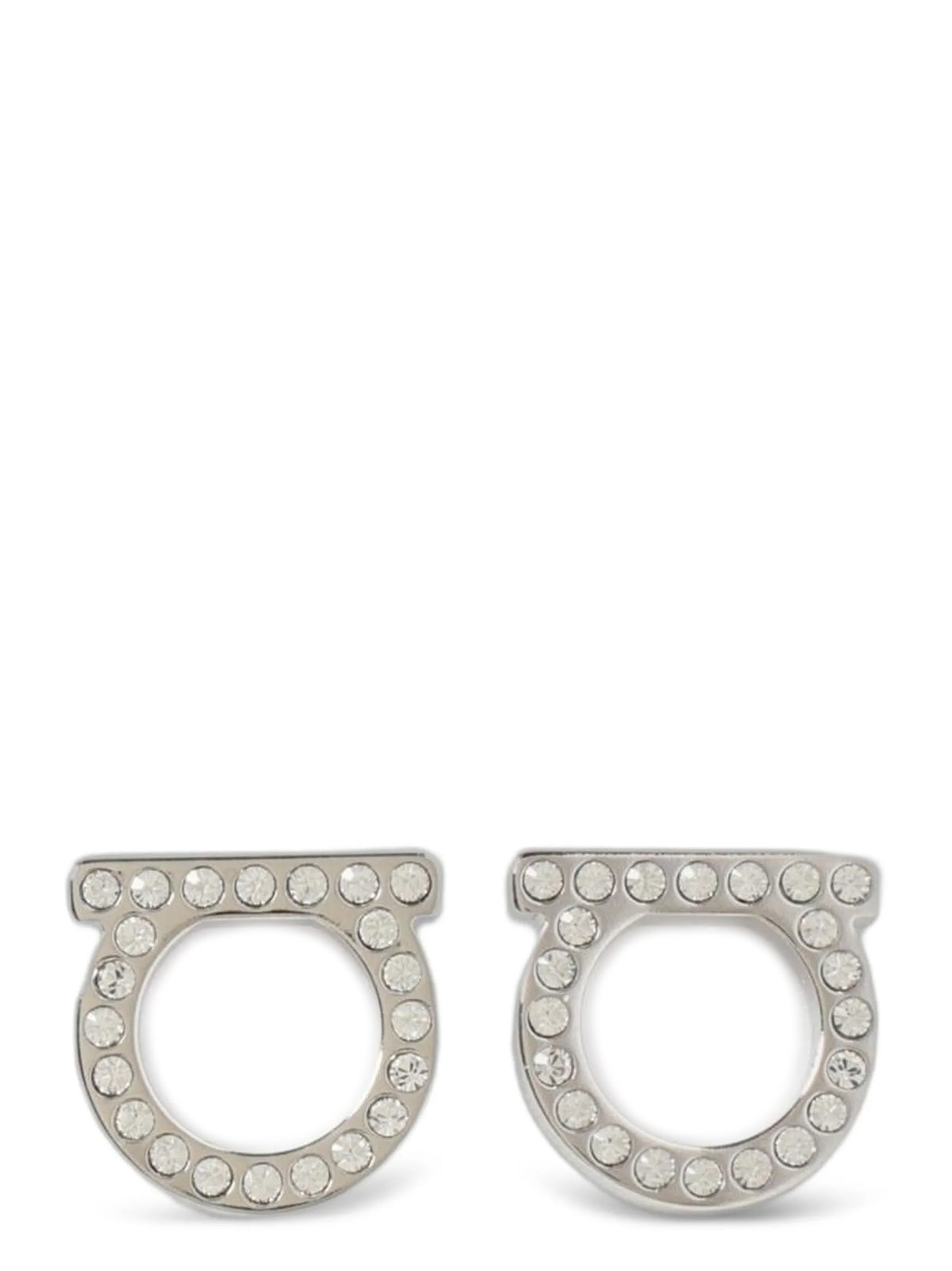 Ferragamo 'Gancini Crystals' Earrings