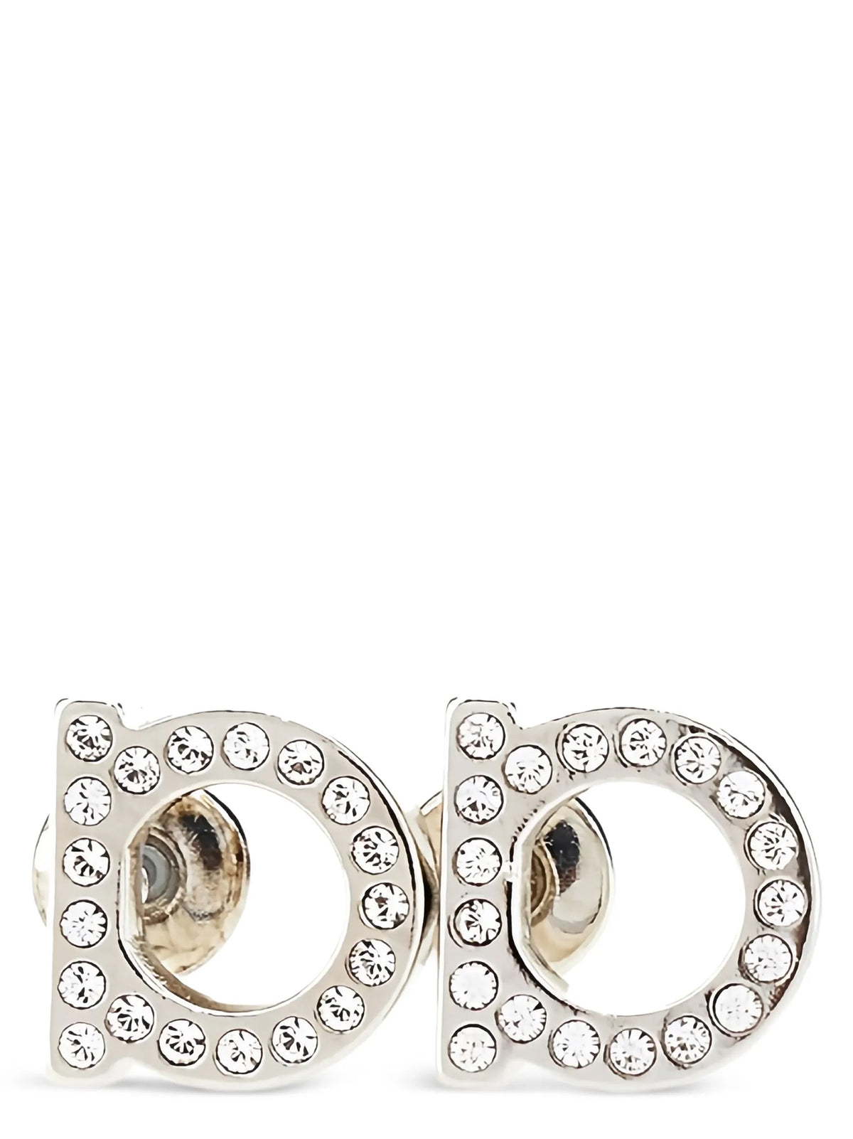 Ferragamo 'Gancini Cristalli Piccoli' Earrings