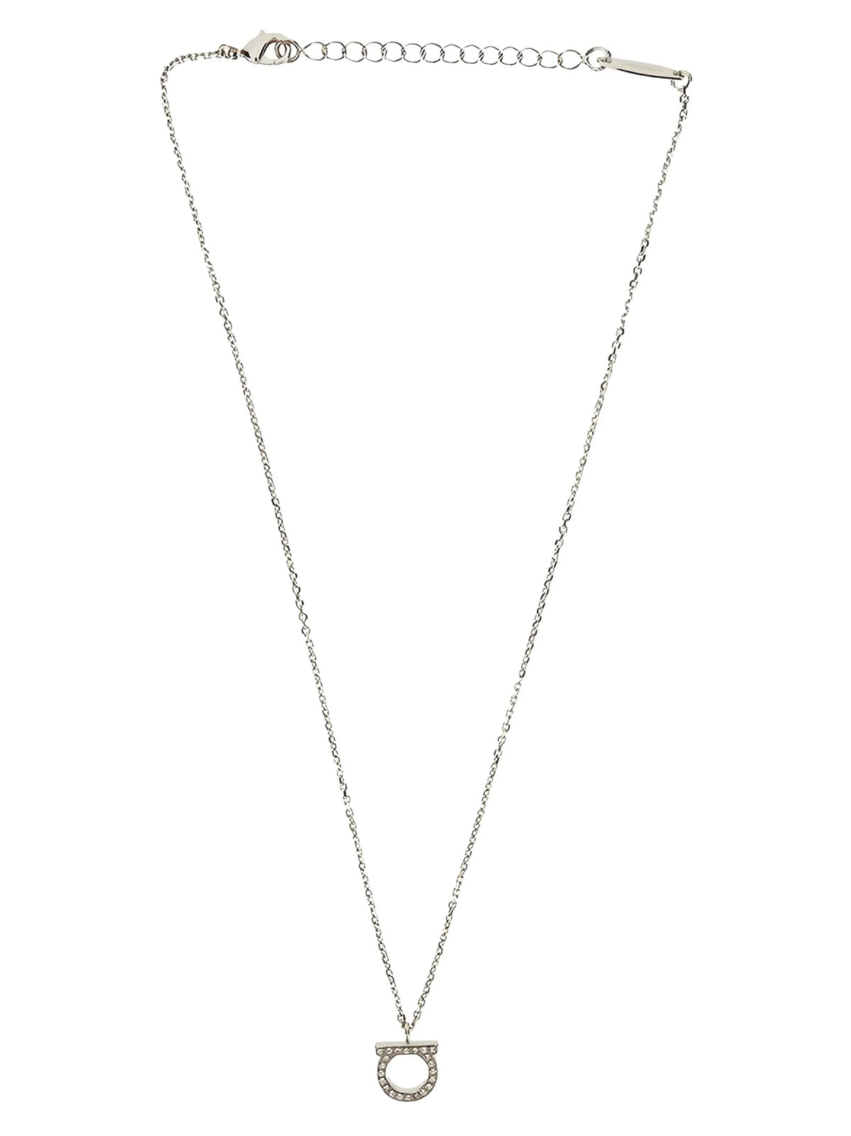 Ferragamo 'Gancini Strass' Necklace