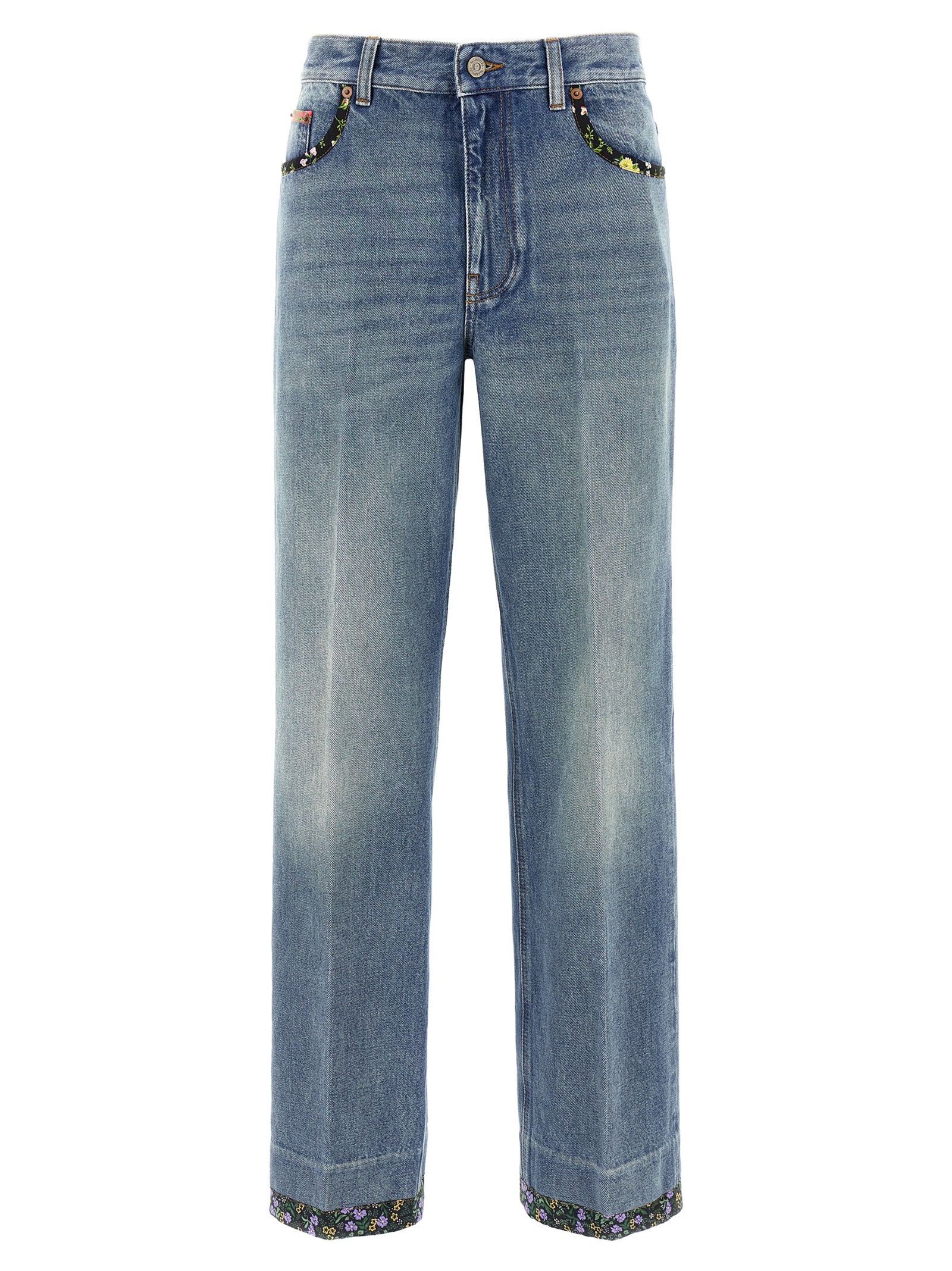 Valentino Garavani Valentino Garavani Floral Jeans