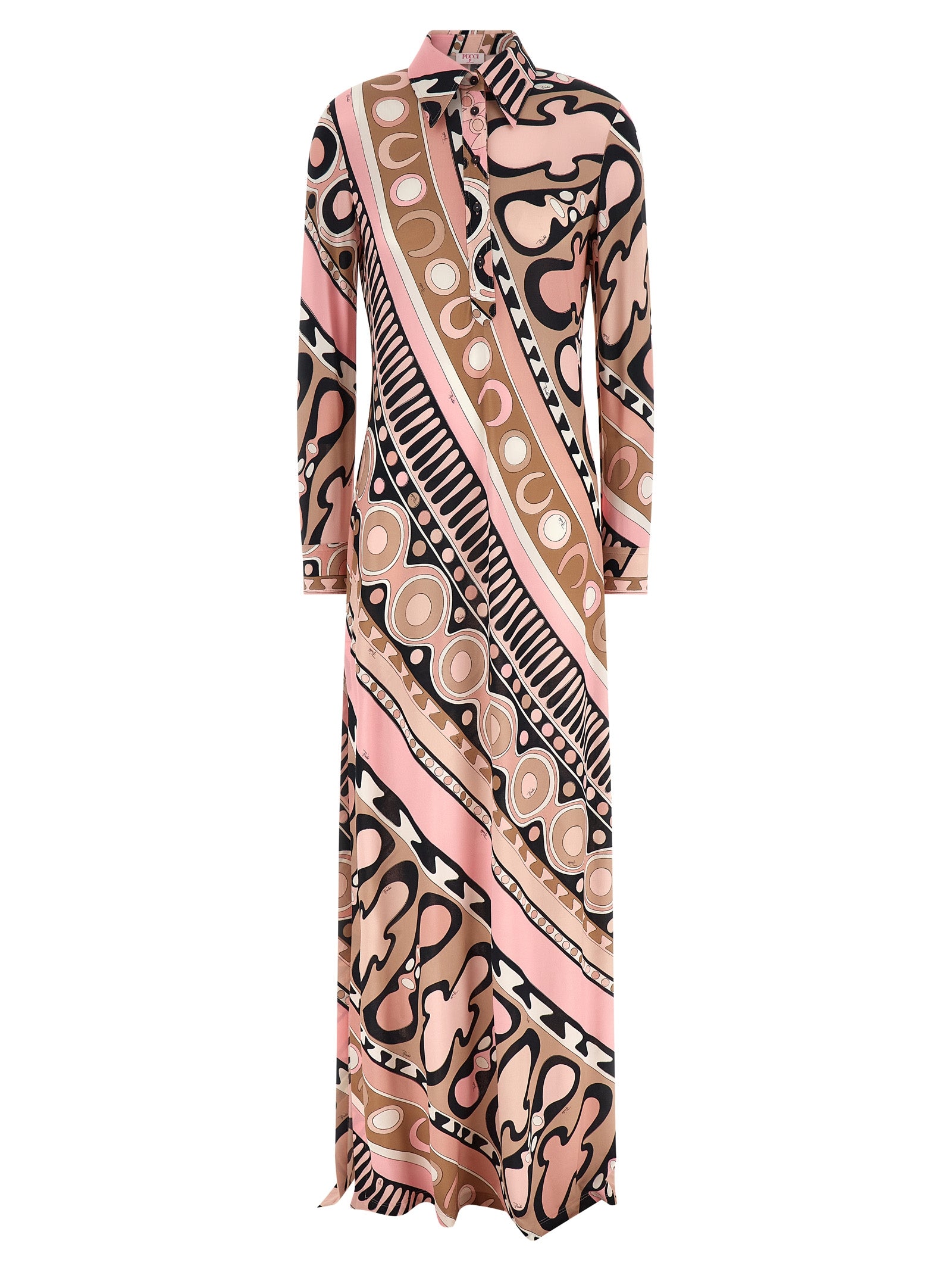 Emilio Pucci 'Soleil' Print Chemisier Dress
