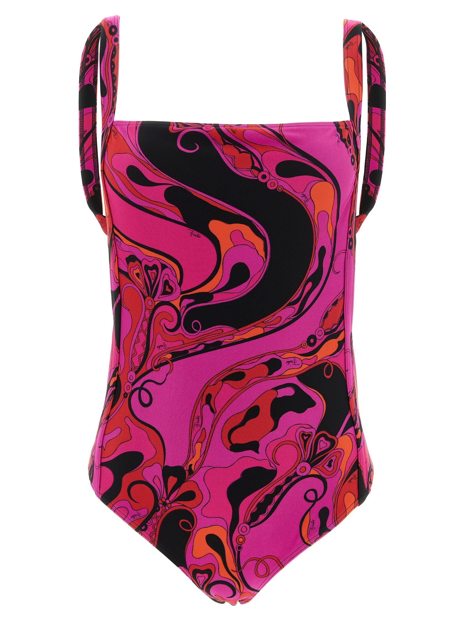 Emilio Pucci 'Orchidee' One-Piece Swimsuit