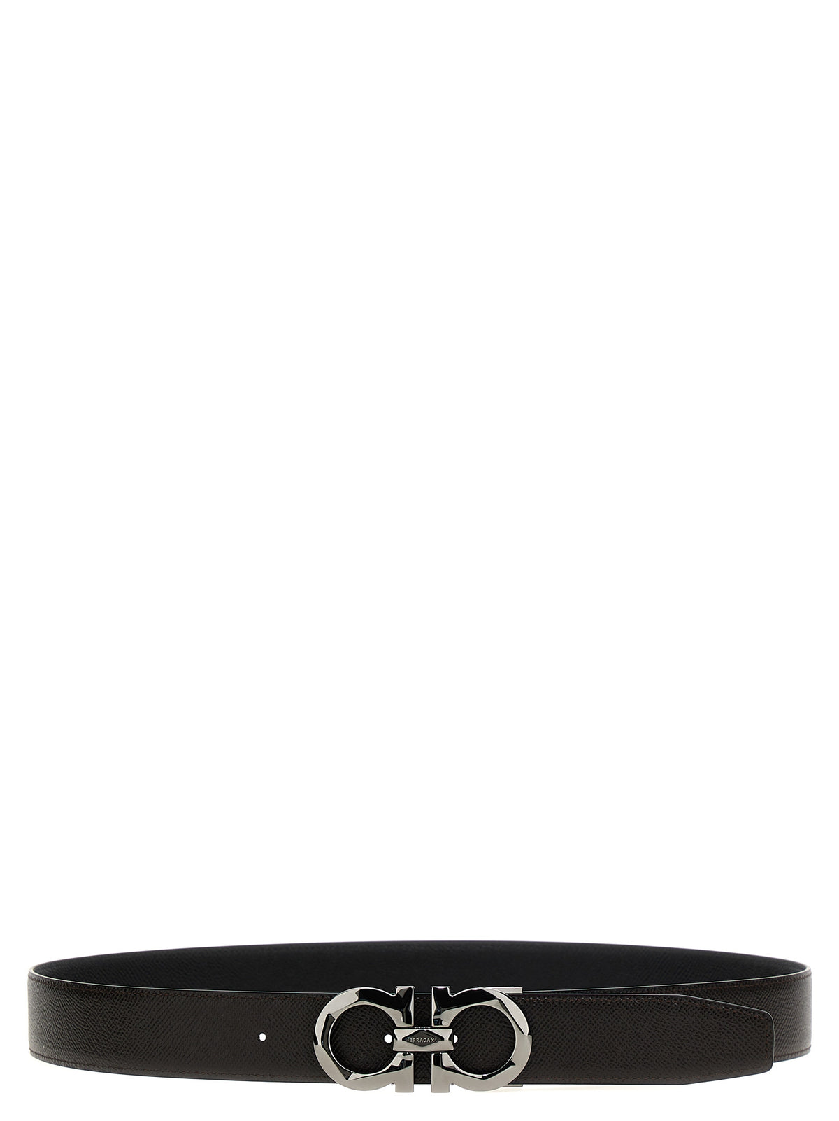 Ferragamo 'Gancini' Reversible Belt