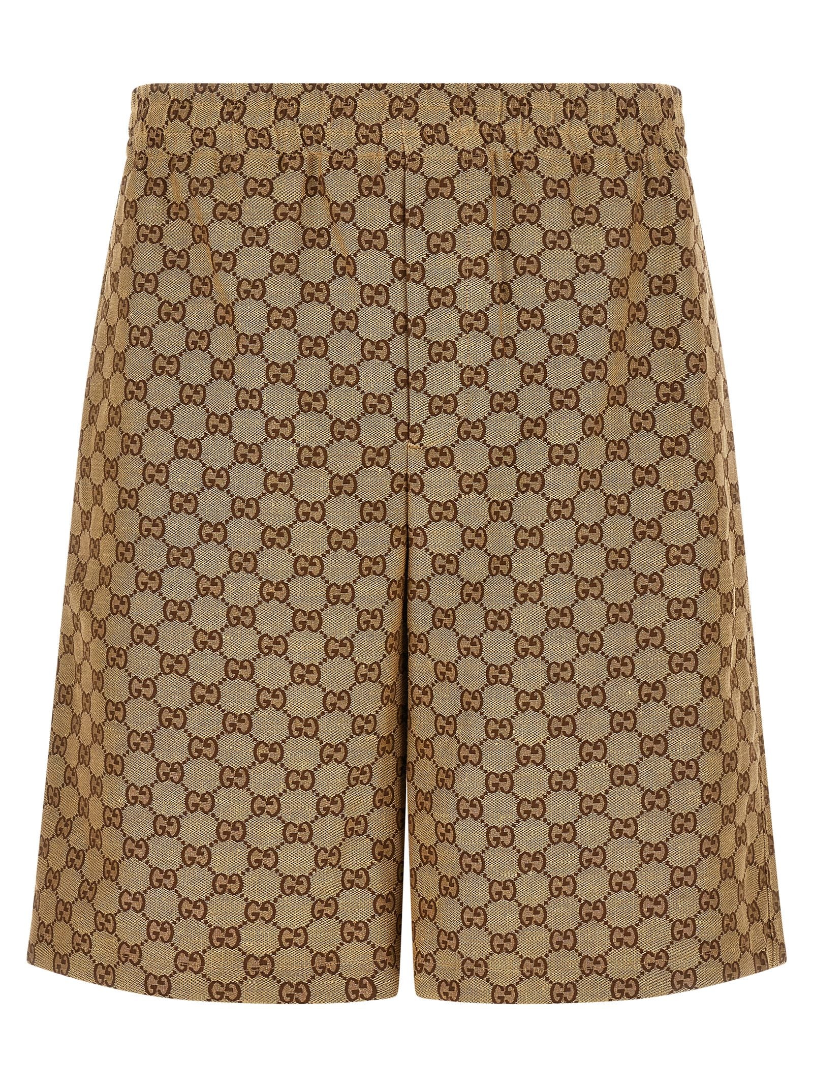 Gucci 'Gg Supreme' Bermuda Shorts - 'Gucci Lido' Line