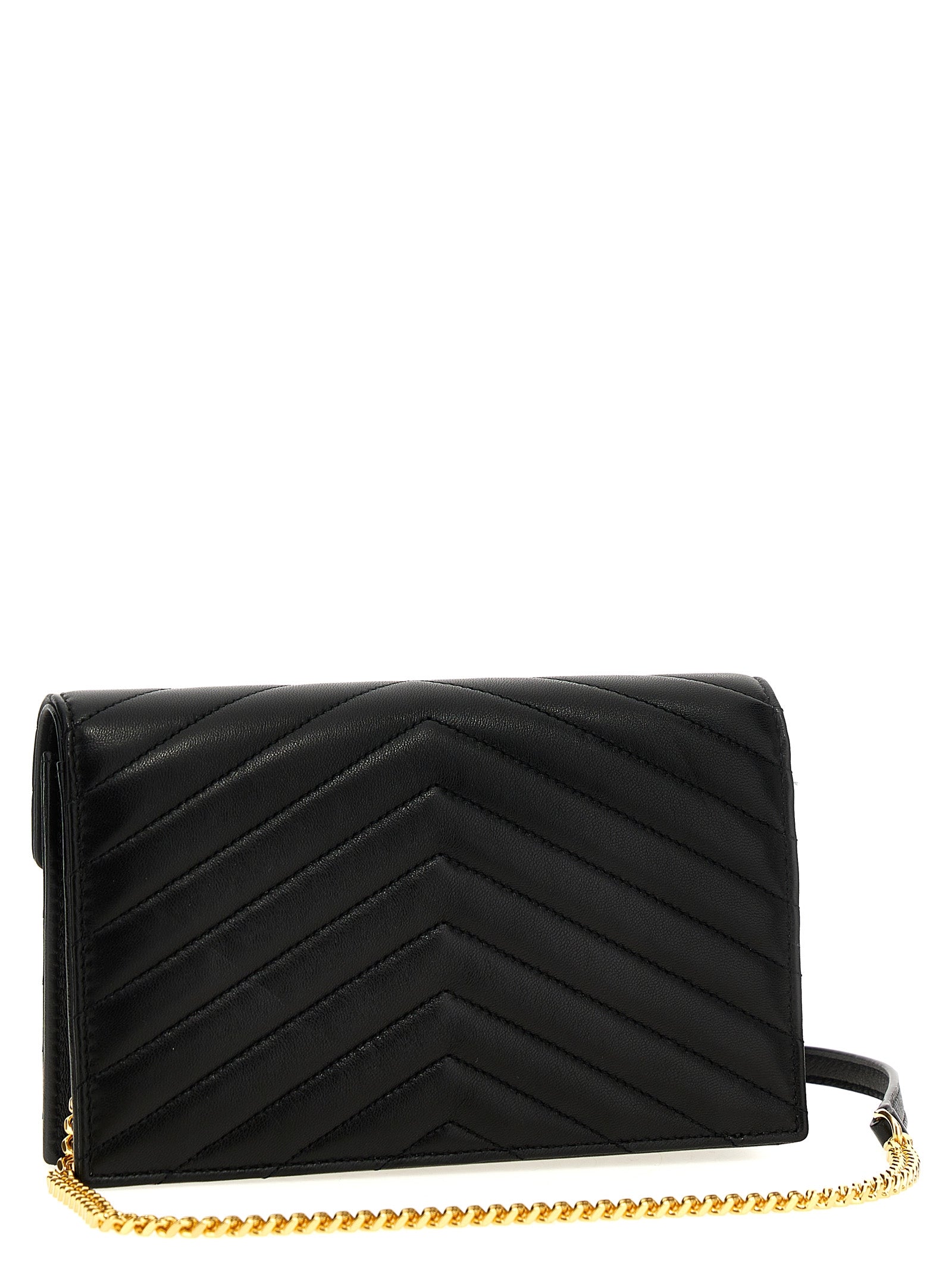 Saint Laurent 'Envelope Cassandre' Wallet On Chain