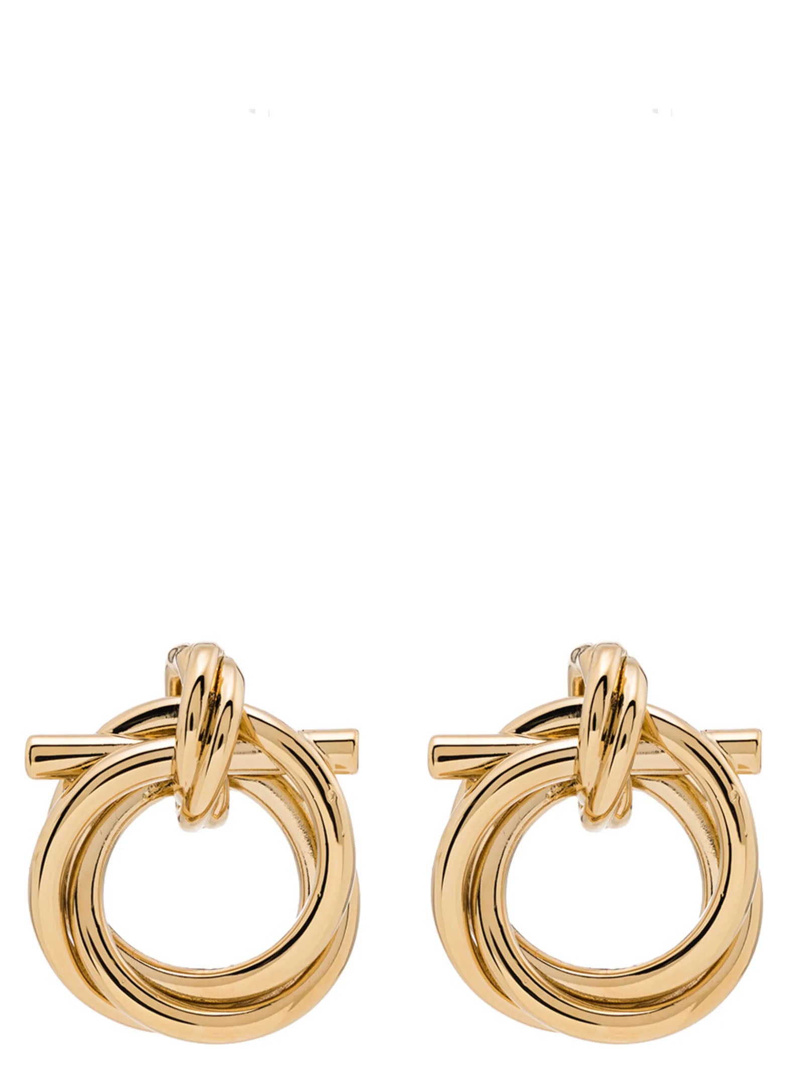 Ferragamo 'Gancini Torchon (S)' Earrings