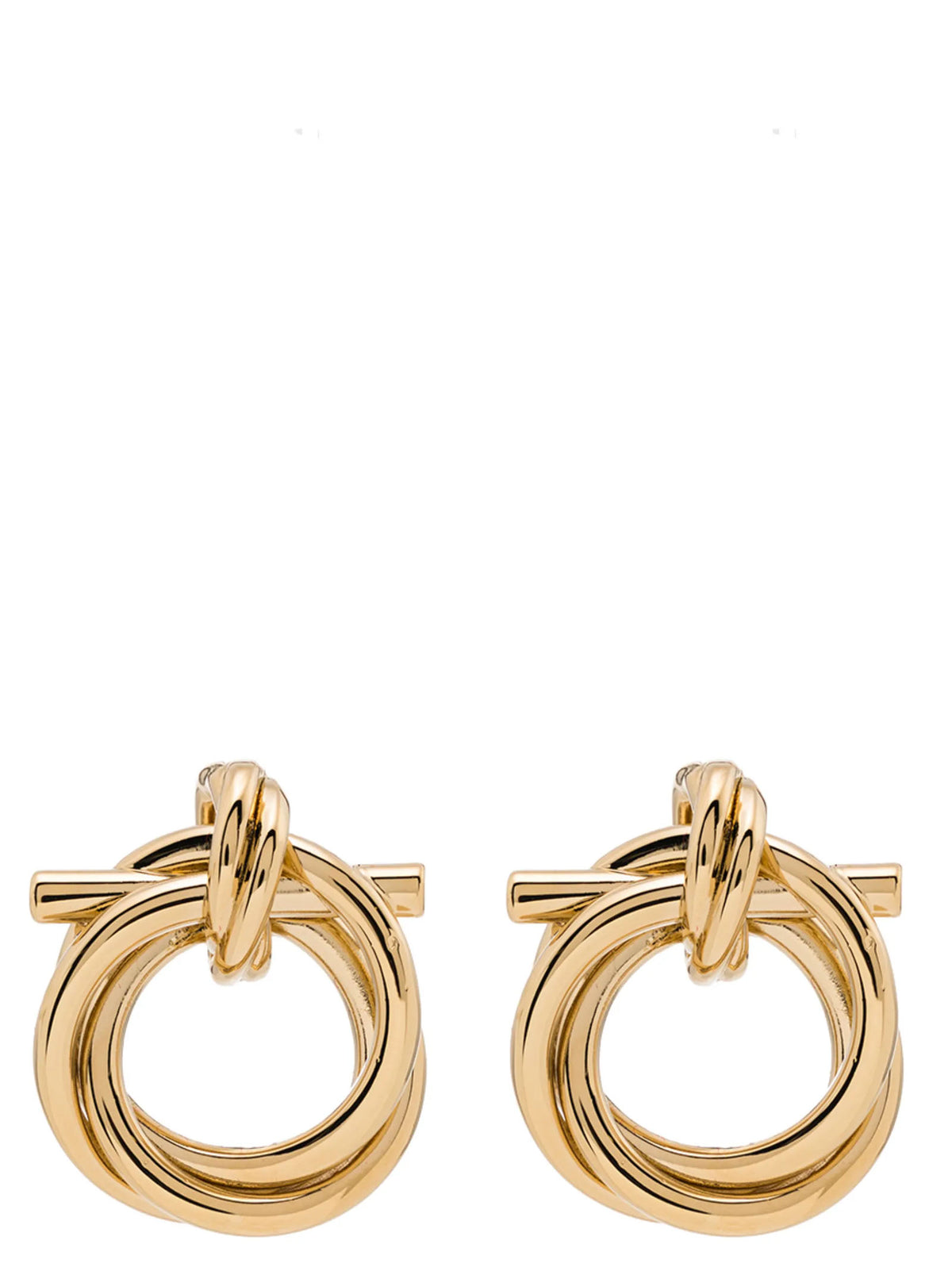 Ferragamo 'Gancini Torchon (S)' Earrings