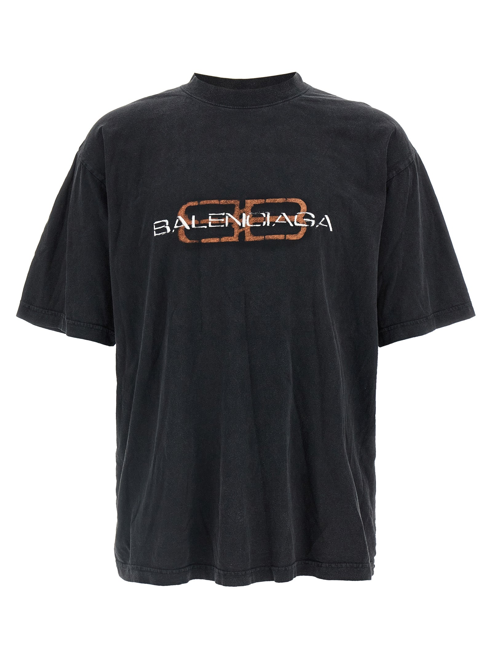 Balenciaga Logo Print T-Shirt