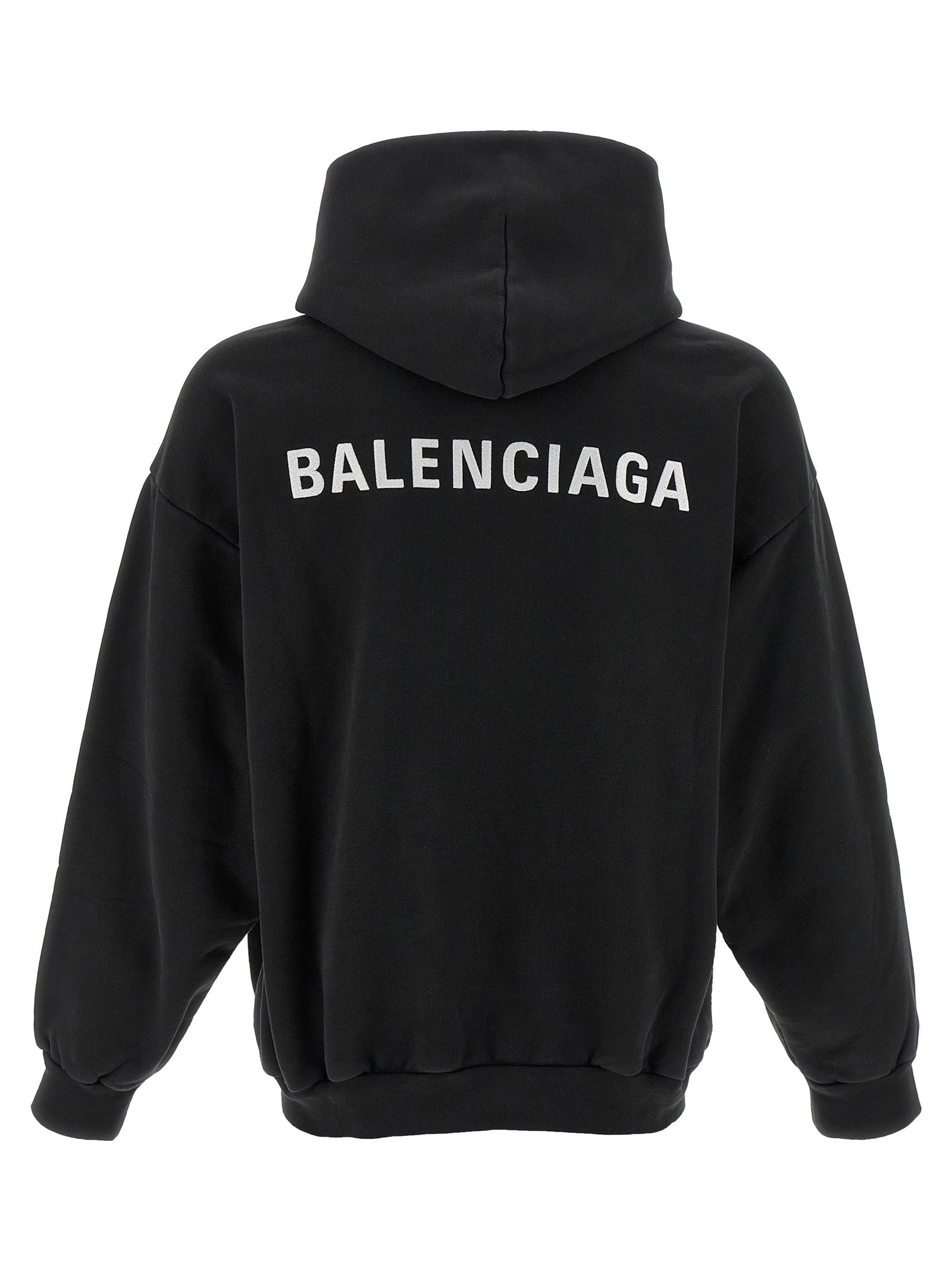 Balenciaga Logo Embroidery Hoodie
