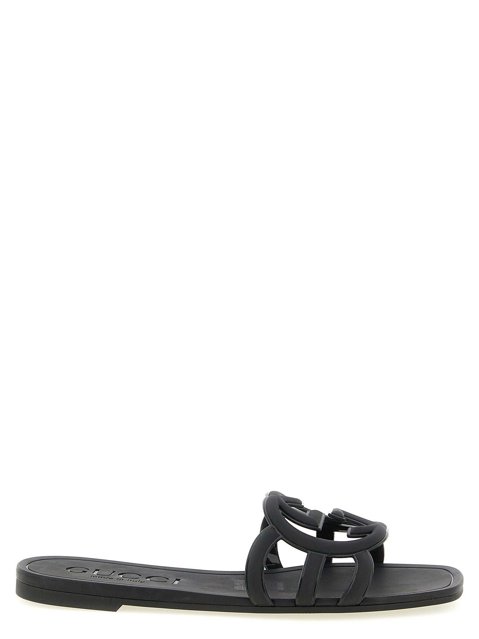 Gucci 'Incrocio Gg' Sandals - 'Gucci Lido' Line