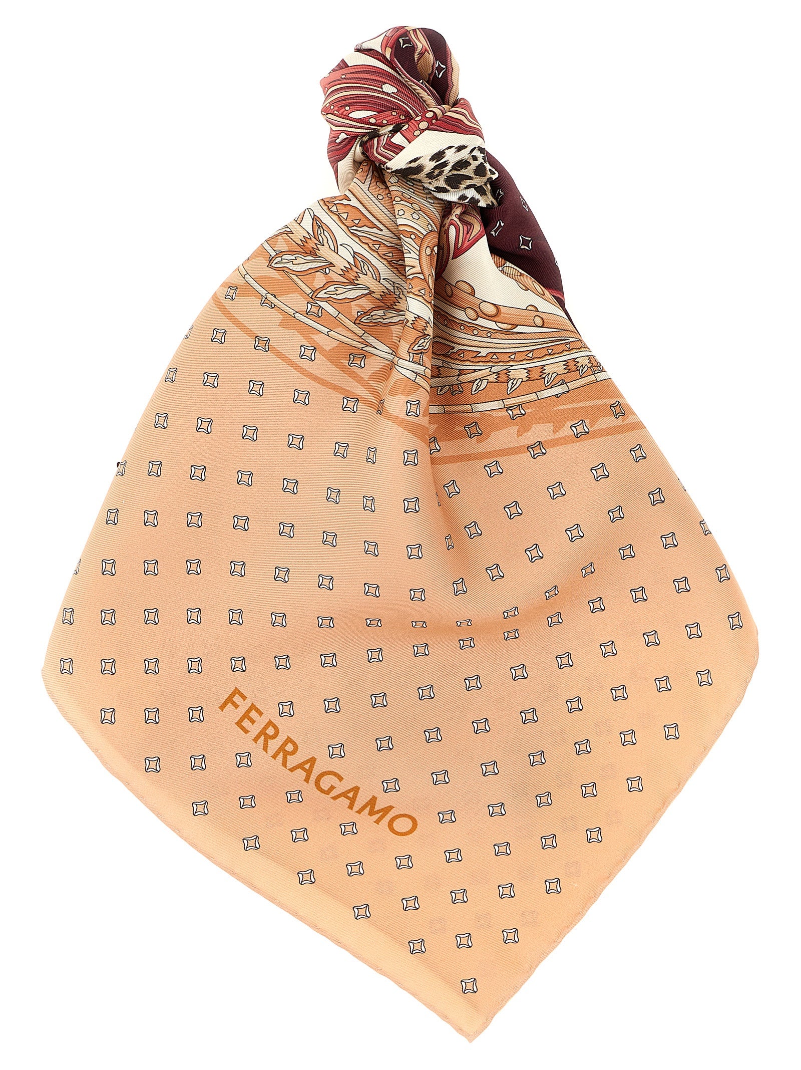 Ferragamo 'Madras' Print Scarf