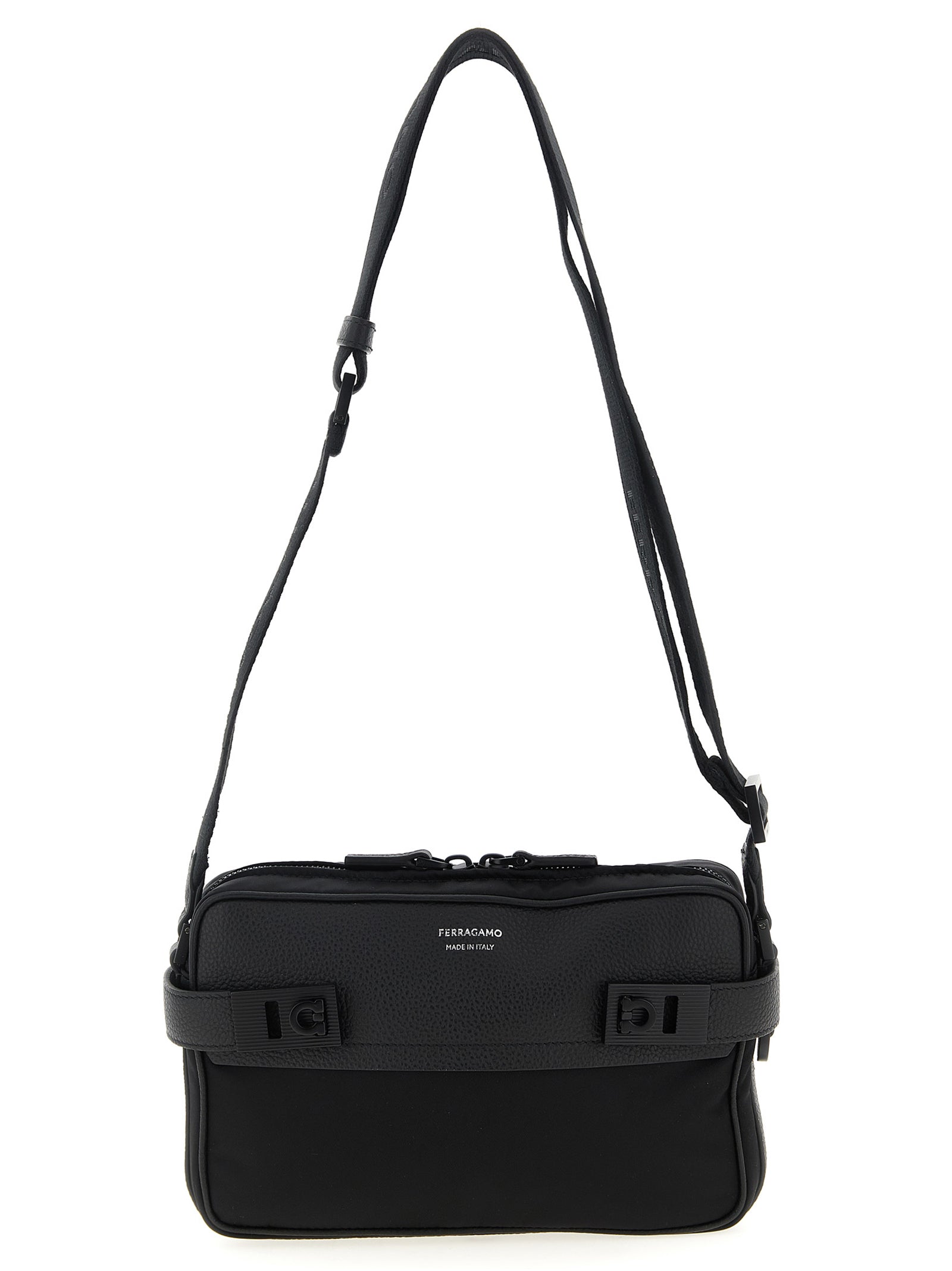 Ferragamo 'Twins Nylon' Crossbody Bag