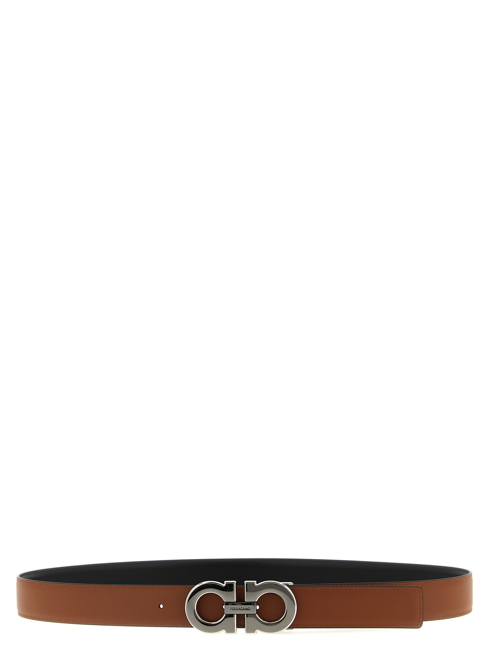 Ferragamo 'Gancini' Reversible Belt